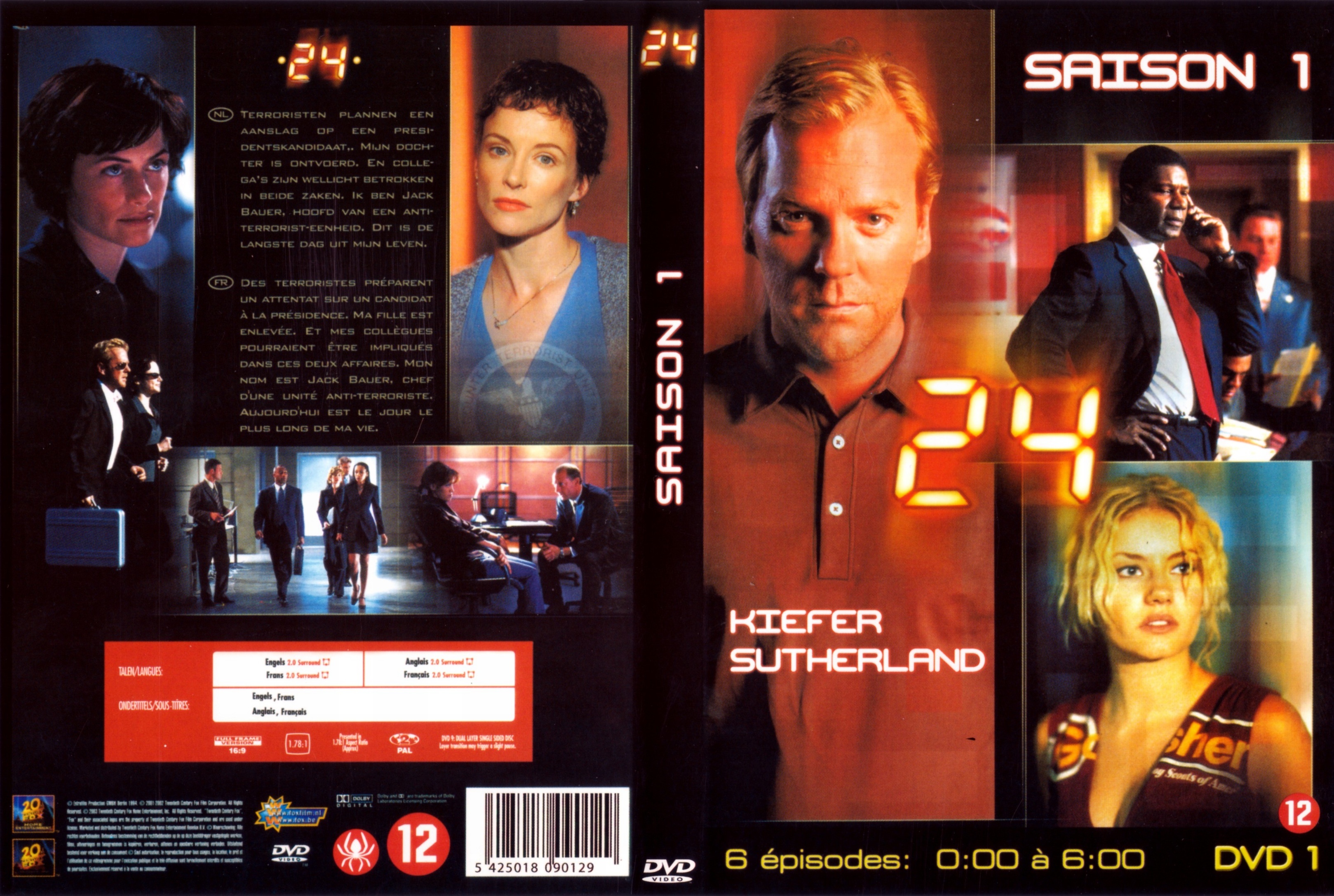 Jaquette DVD 24 heures chrono Saison 1 dvd 1 v2