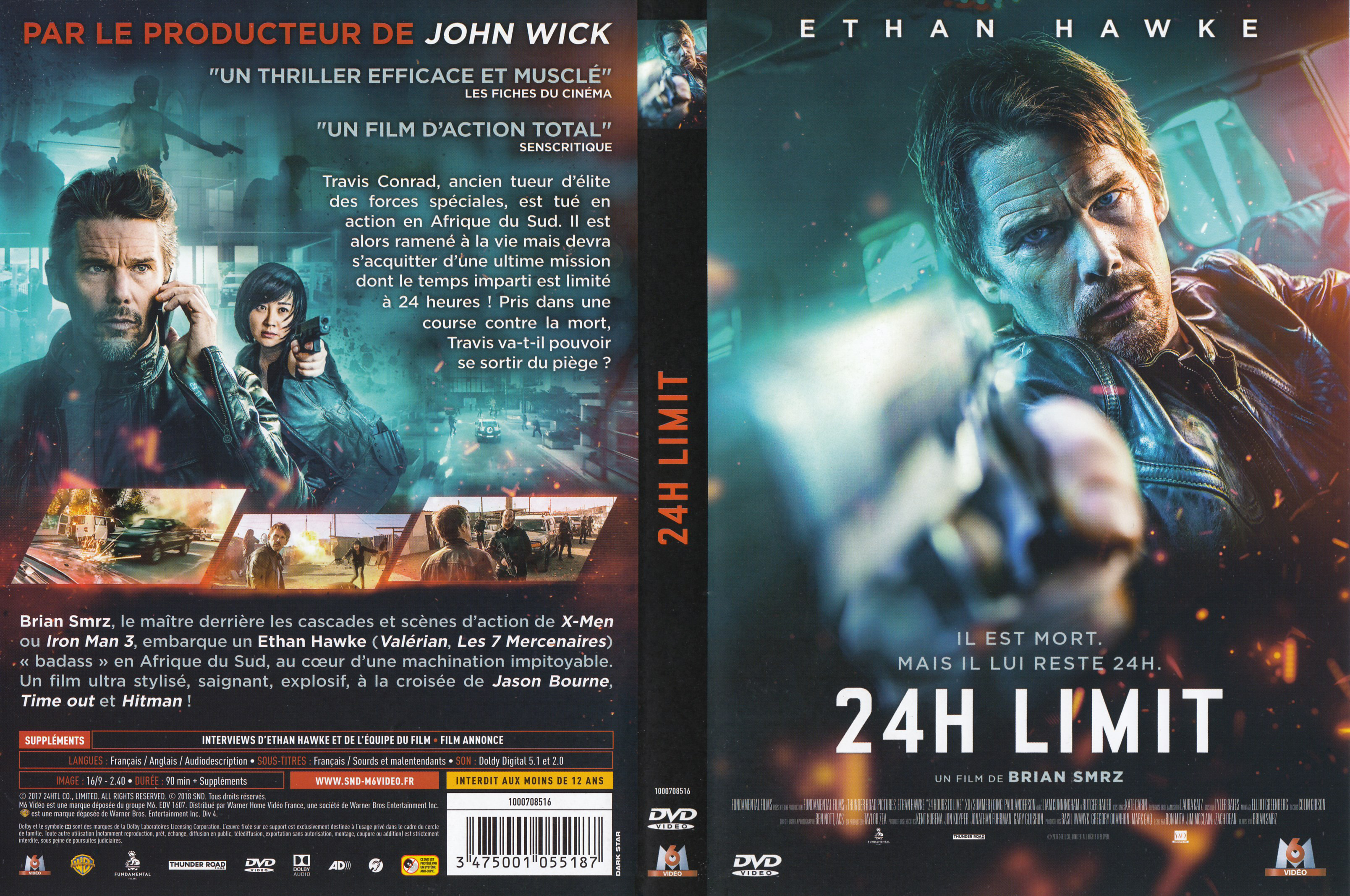 Jaquette DVD 24h limit