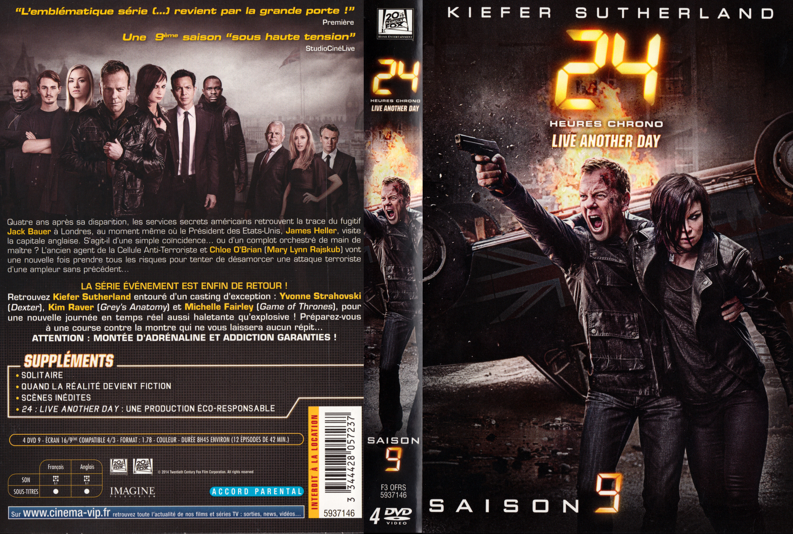 Jaquette DVD 24h saison 9 COFFRET