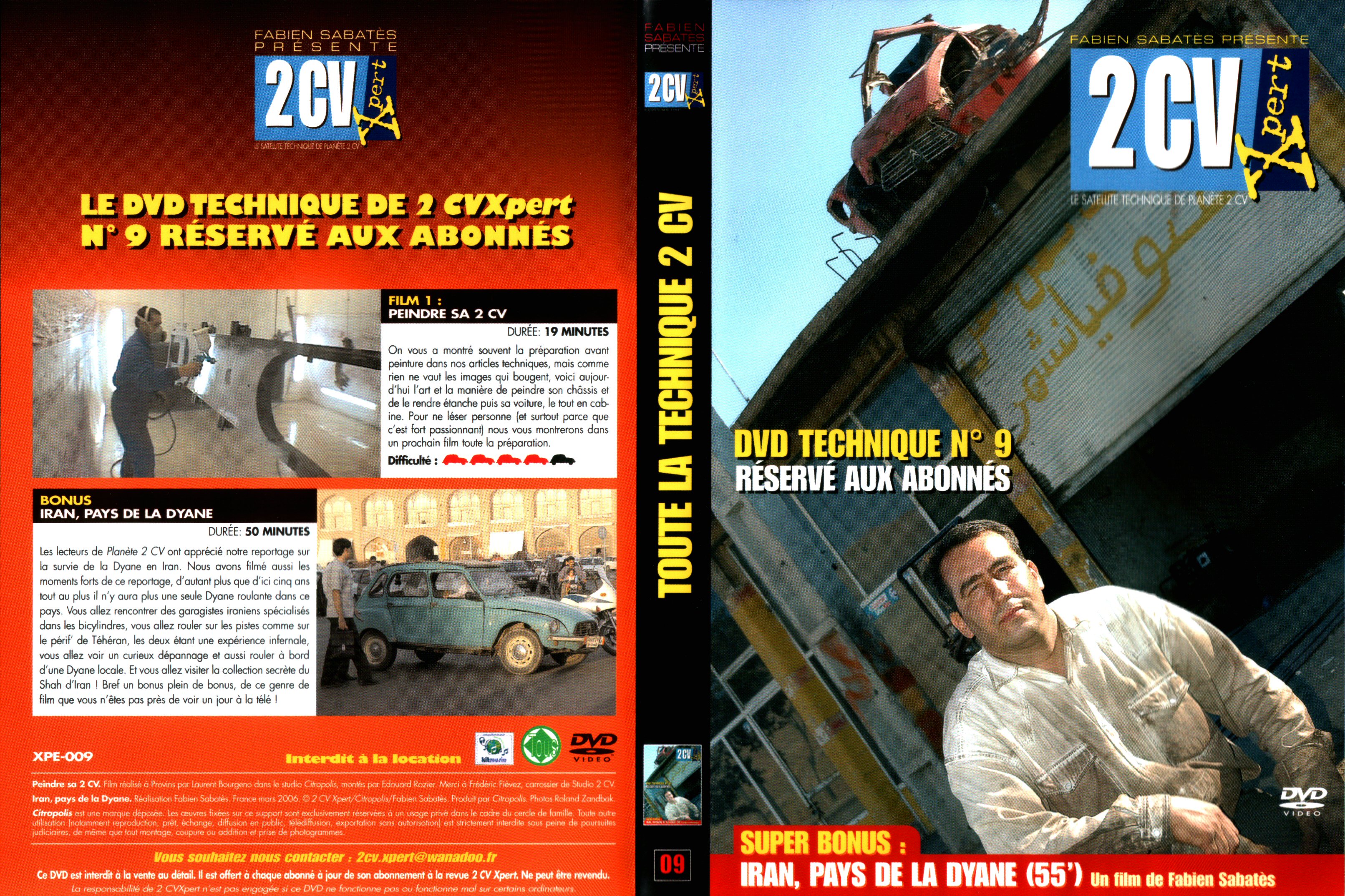 Jaquette DVD 2CV expert 09