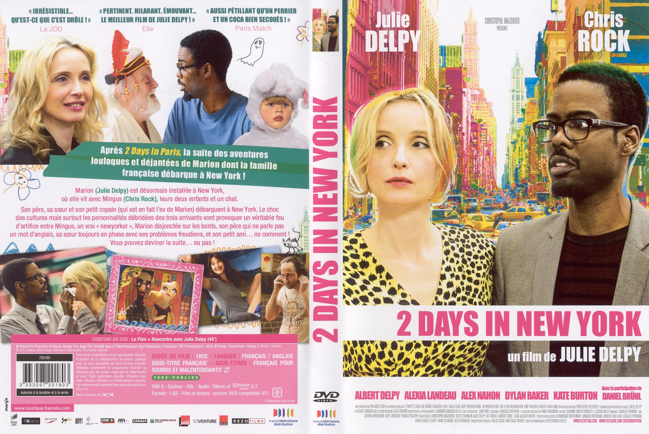 Jaquette DVD 2 Days In New York