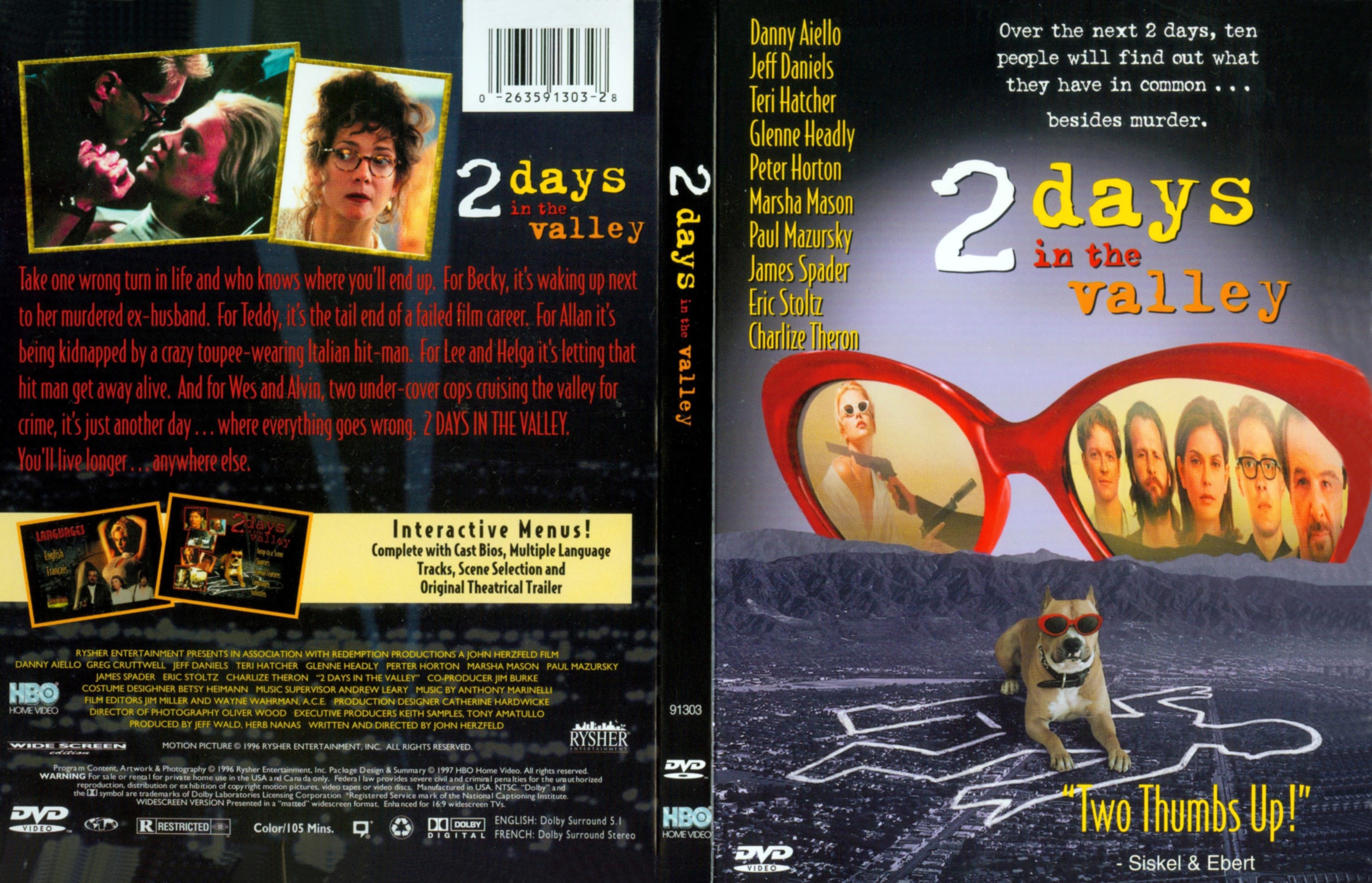 Jaquette DVD 2 days in the valley Zone 1