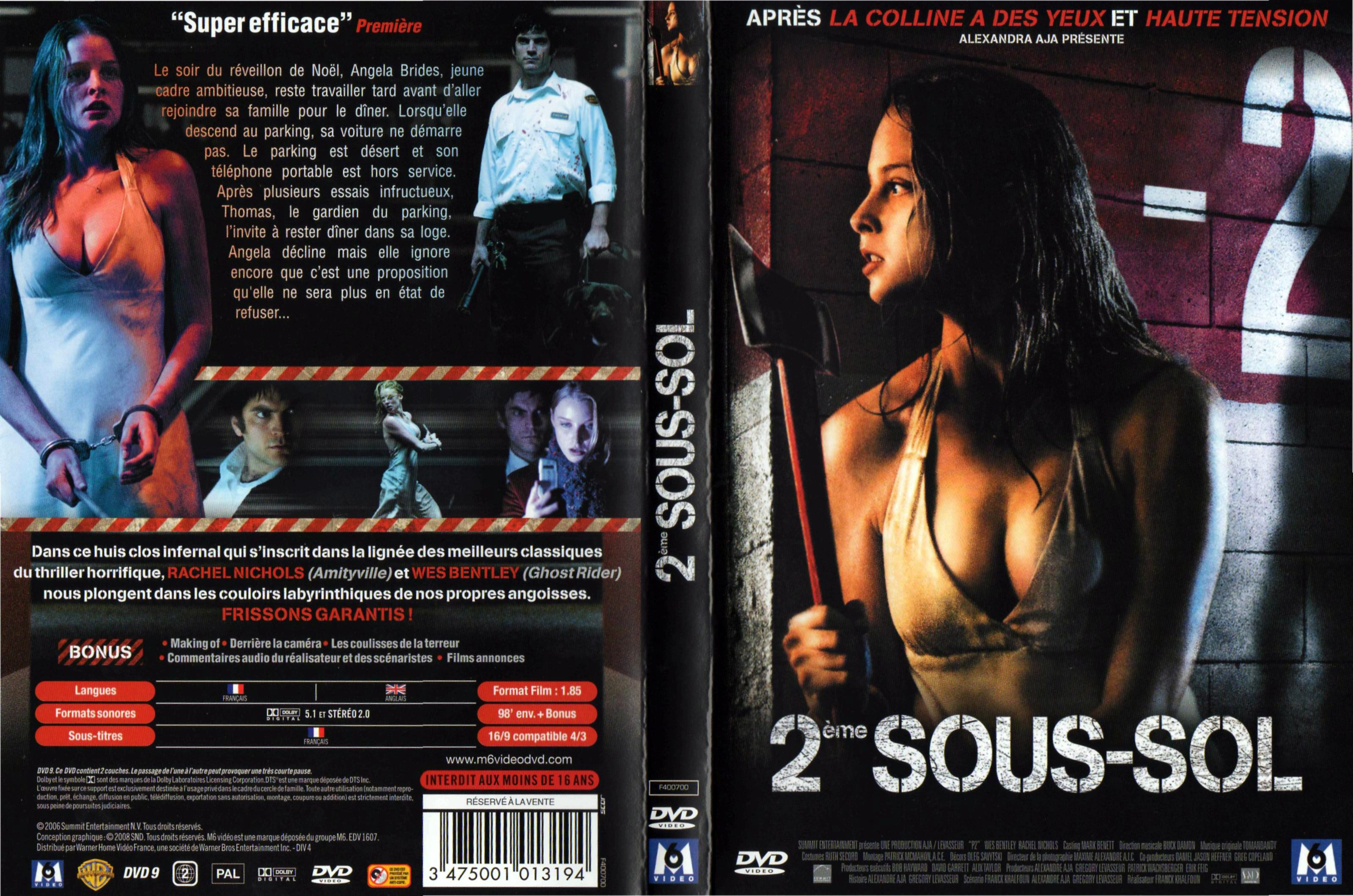 Jaquette DVD 2 me sous-sol