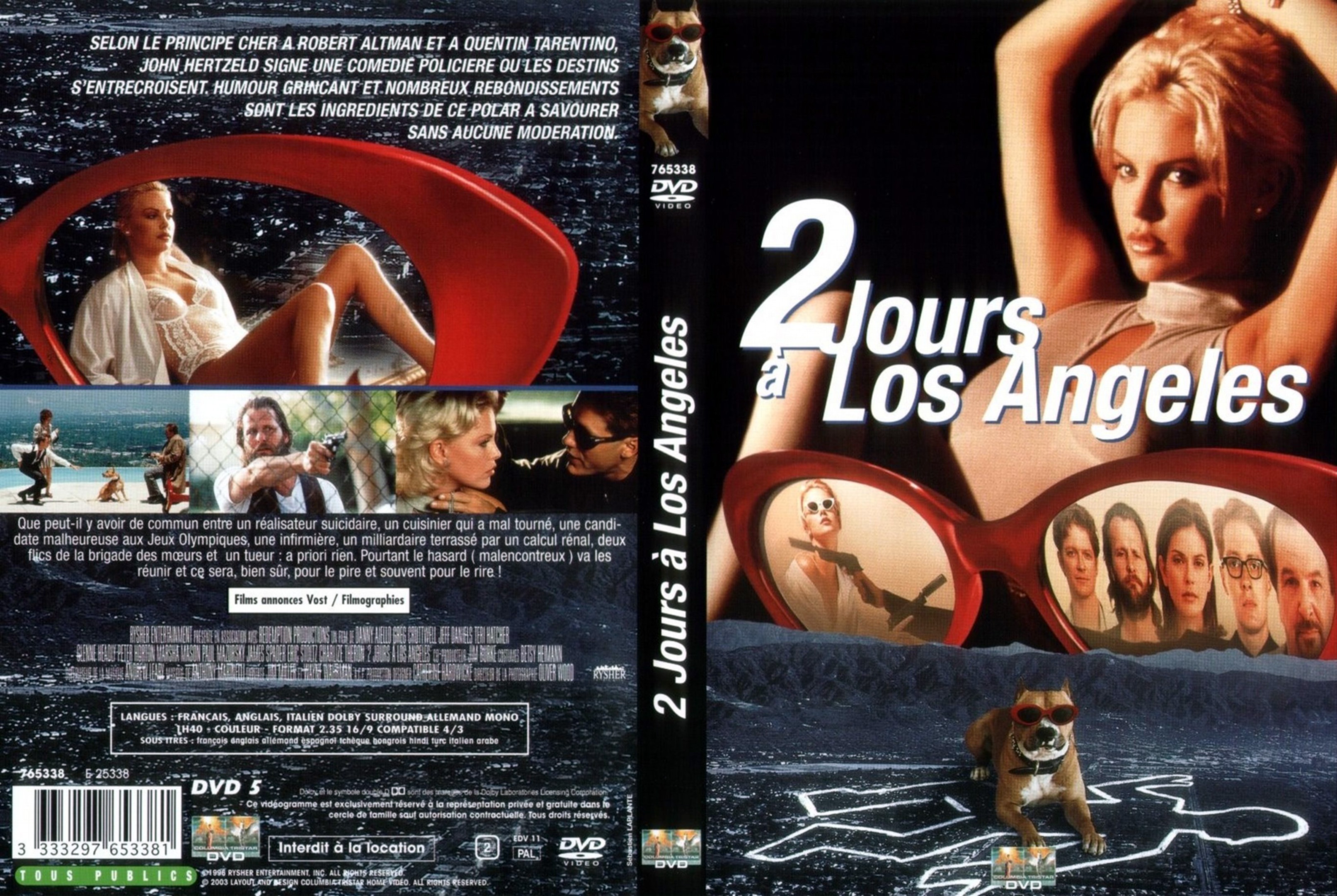 Jaquette DVD 2 jours  Los Angeles