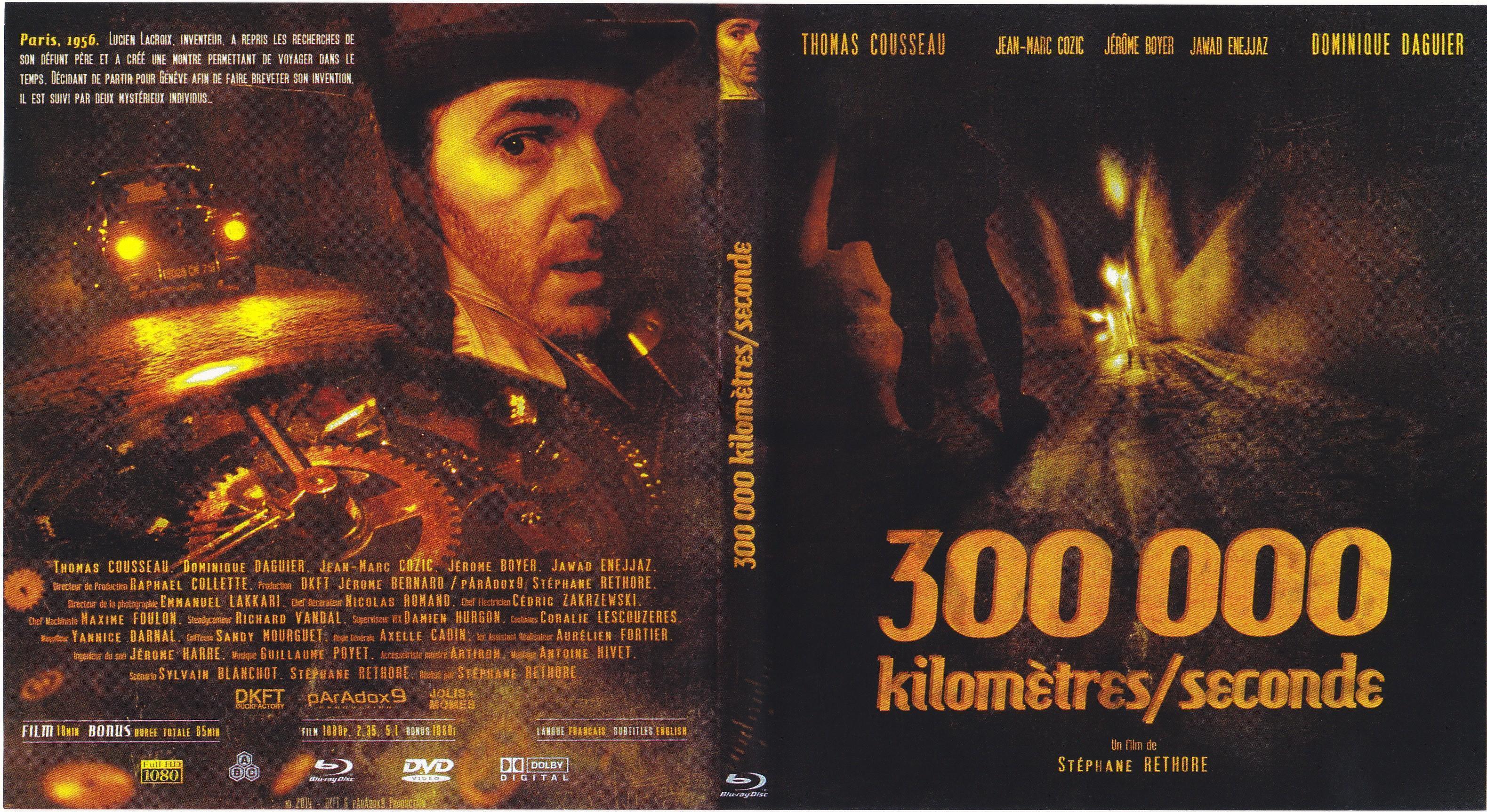 Jaquette DVD 300 000 Kilometres Seconde (BLU-RAY)