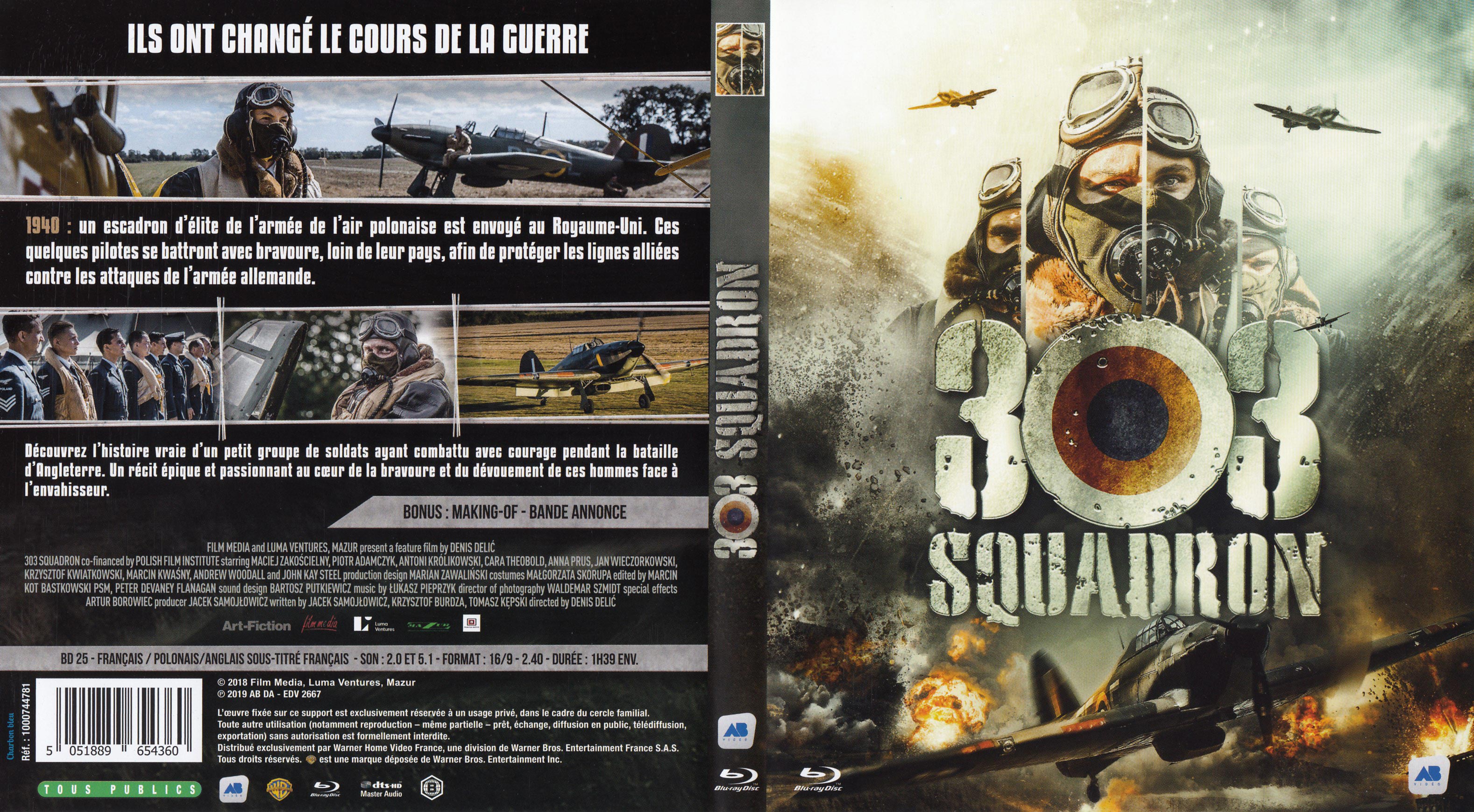 Jaquette DVD 303 Squadron (BLU-RAY)