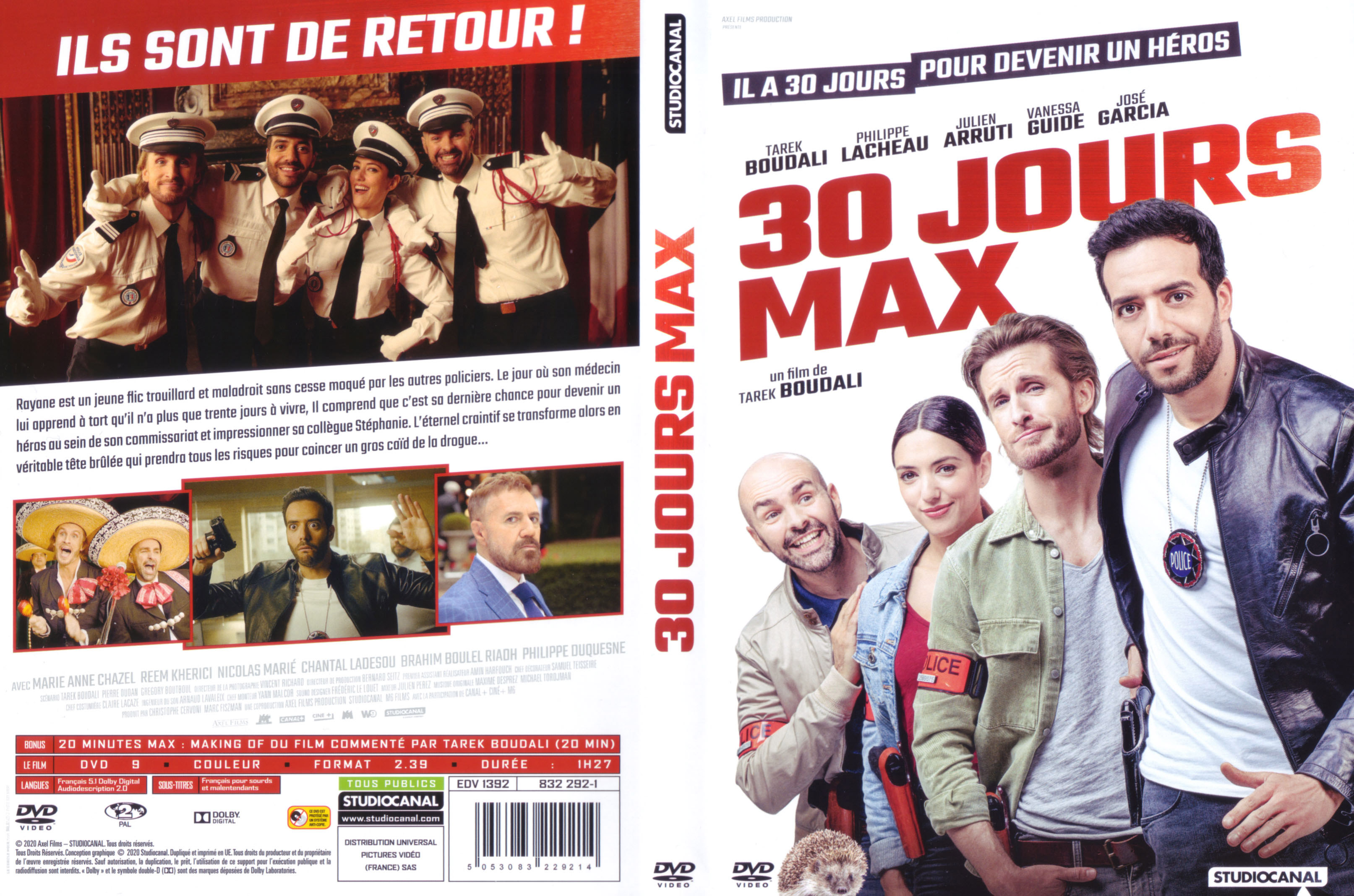 Jaquette DVD 30 Jours max
