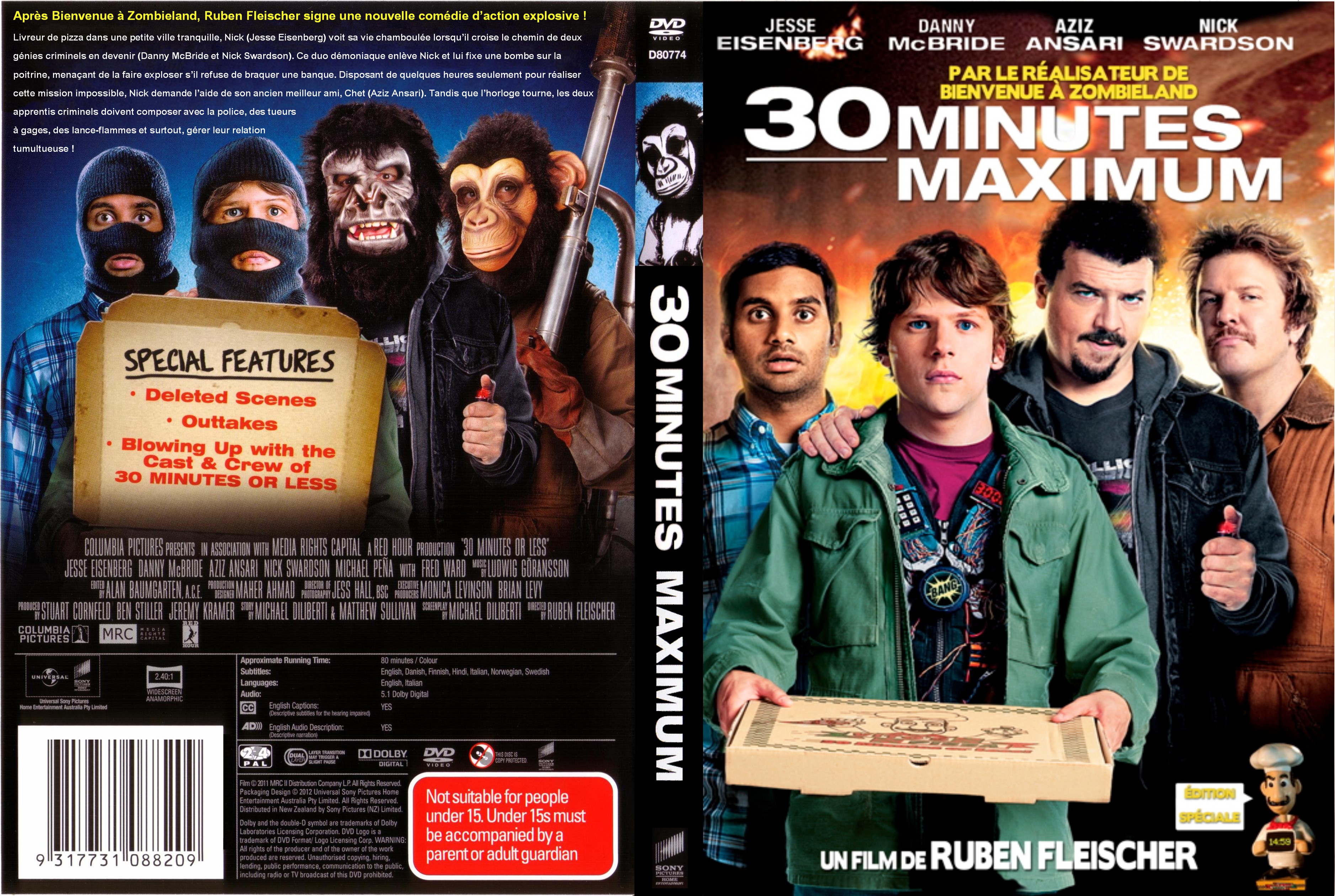 Jaquette DVD 30 Minutes Maximum