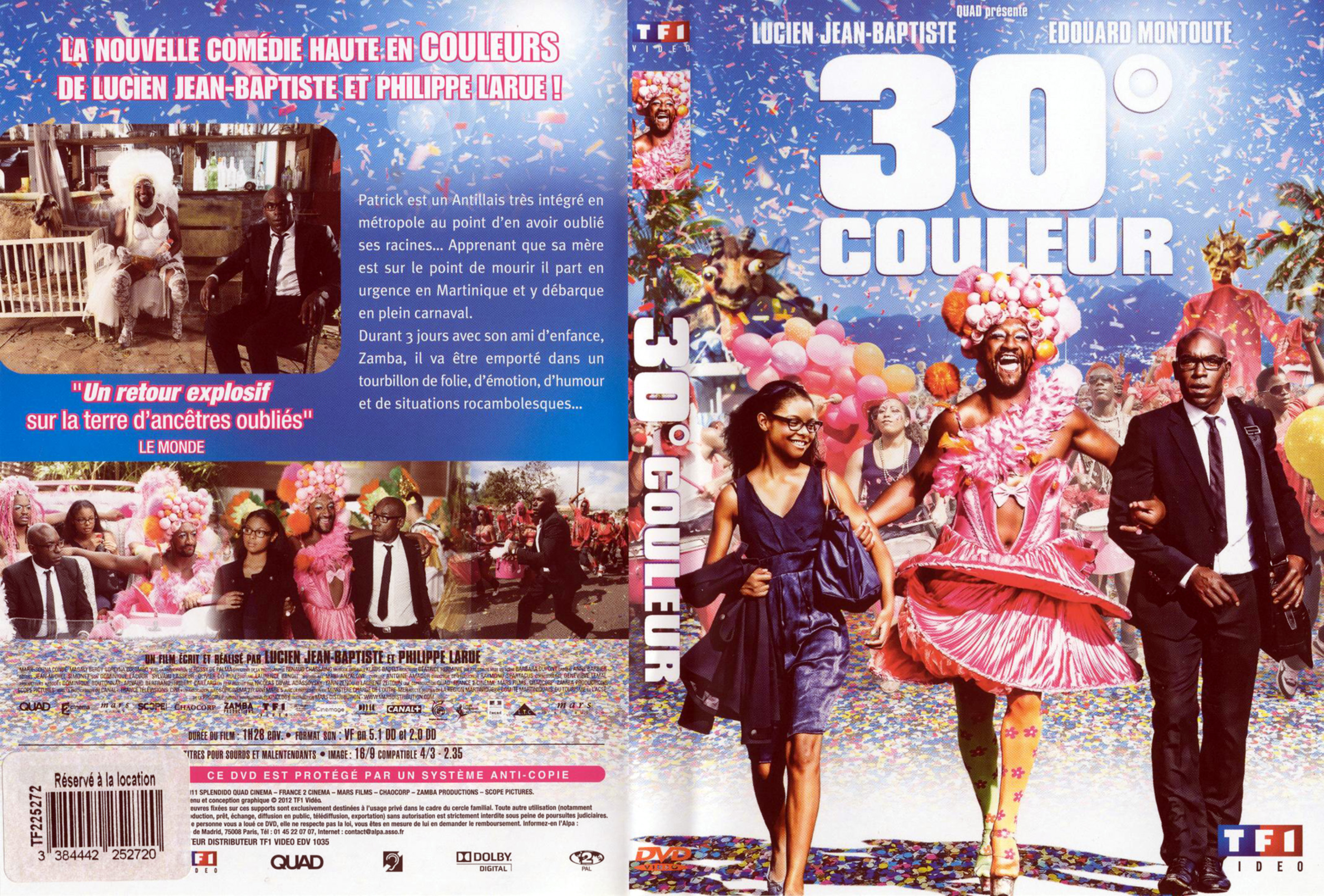 Jaquette DVD 30 couleur
