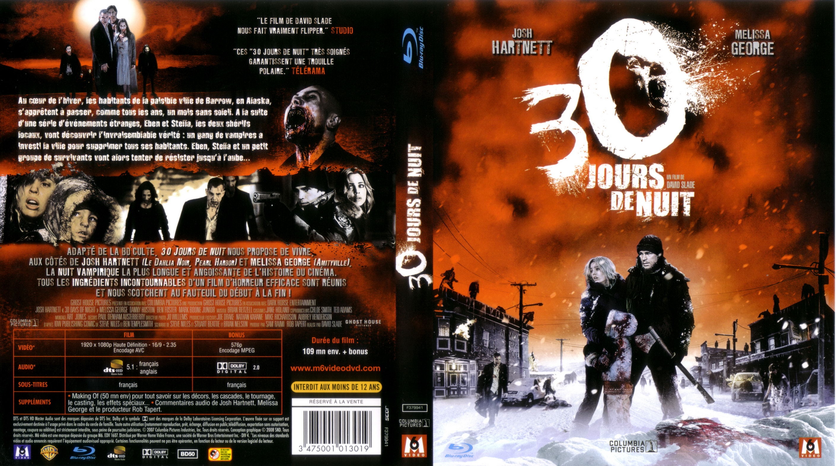 Jaquette DVD 30 jours de nuit (BLU-RAY)