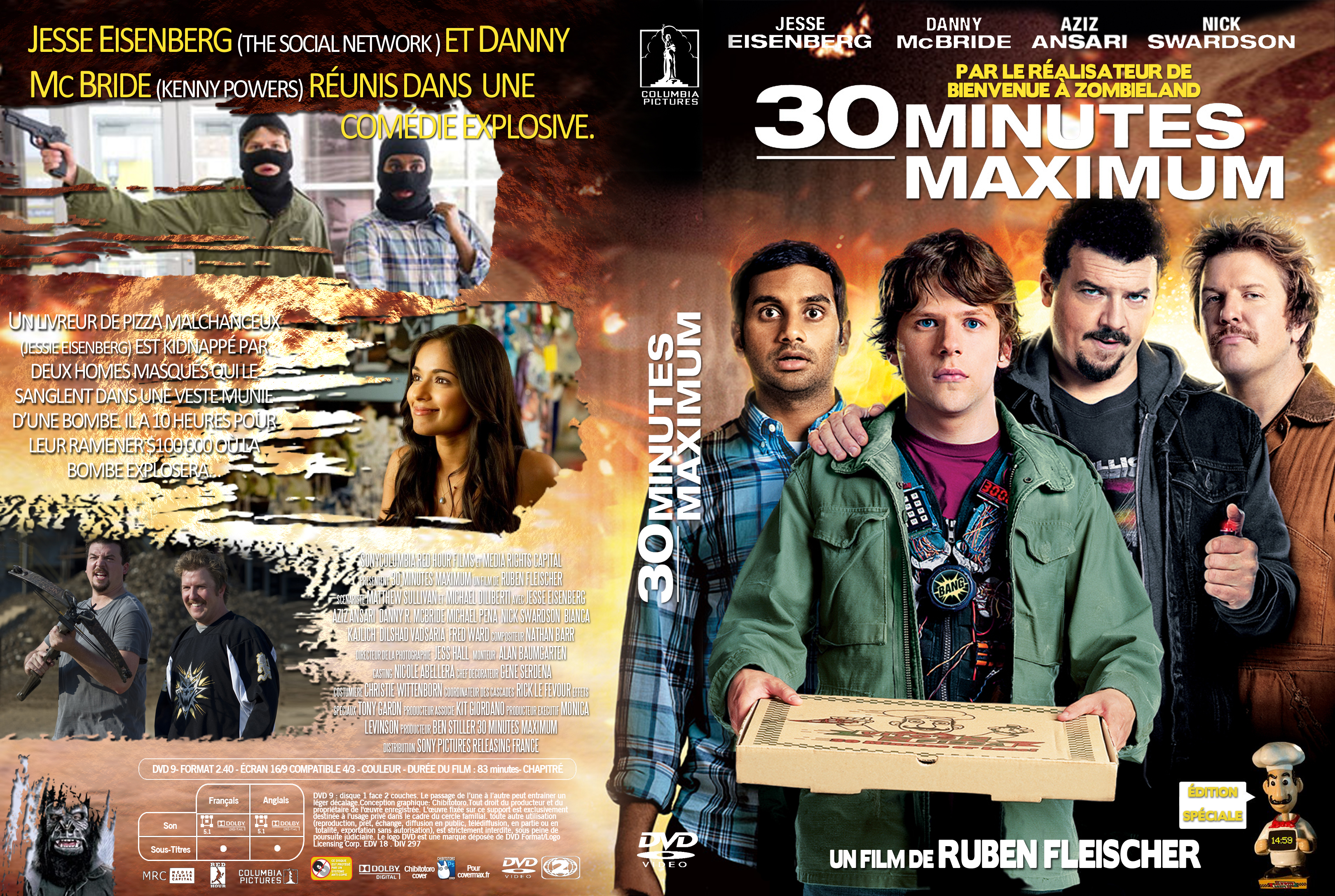 Jaquette DVD 30 minutes maximum custom