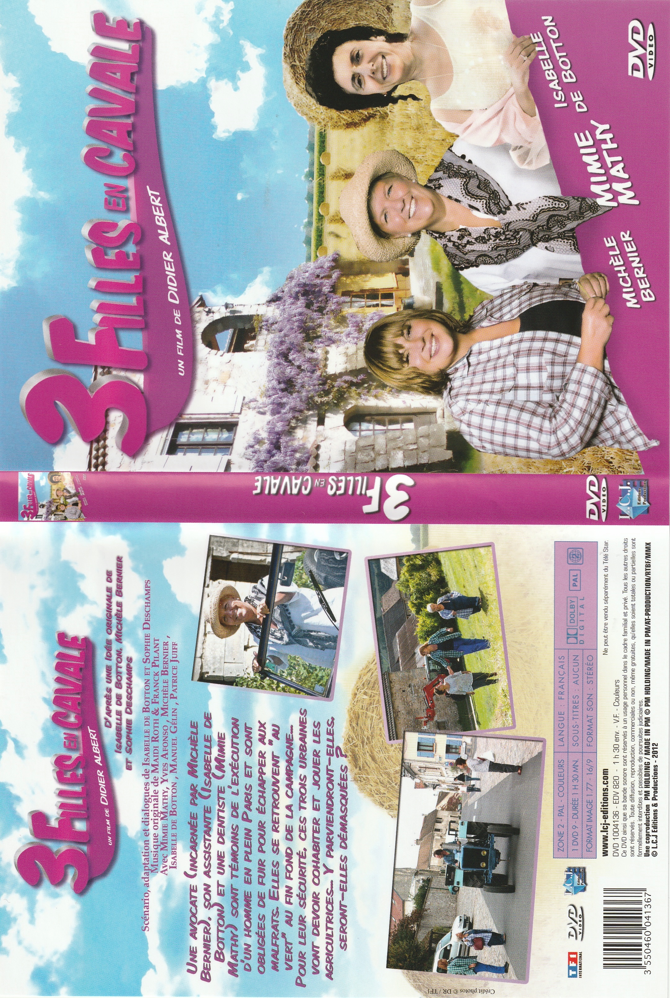 Jaquette DVD 3 filles en cavale