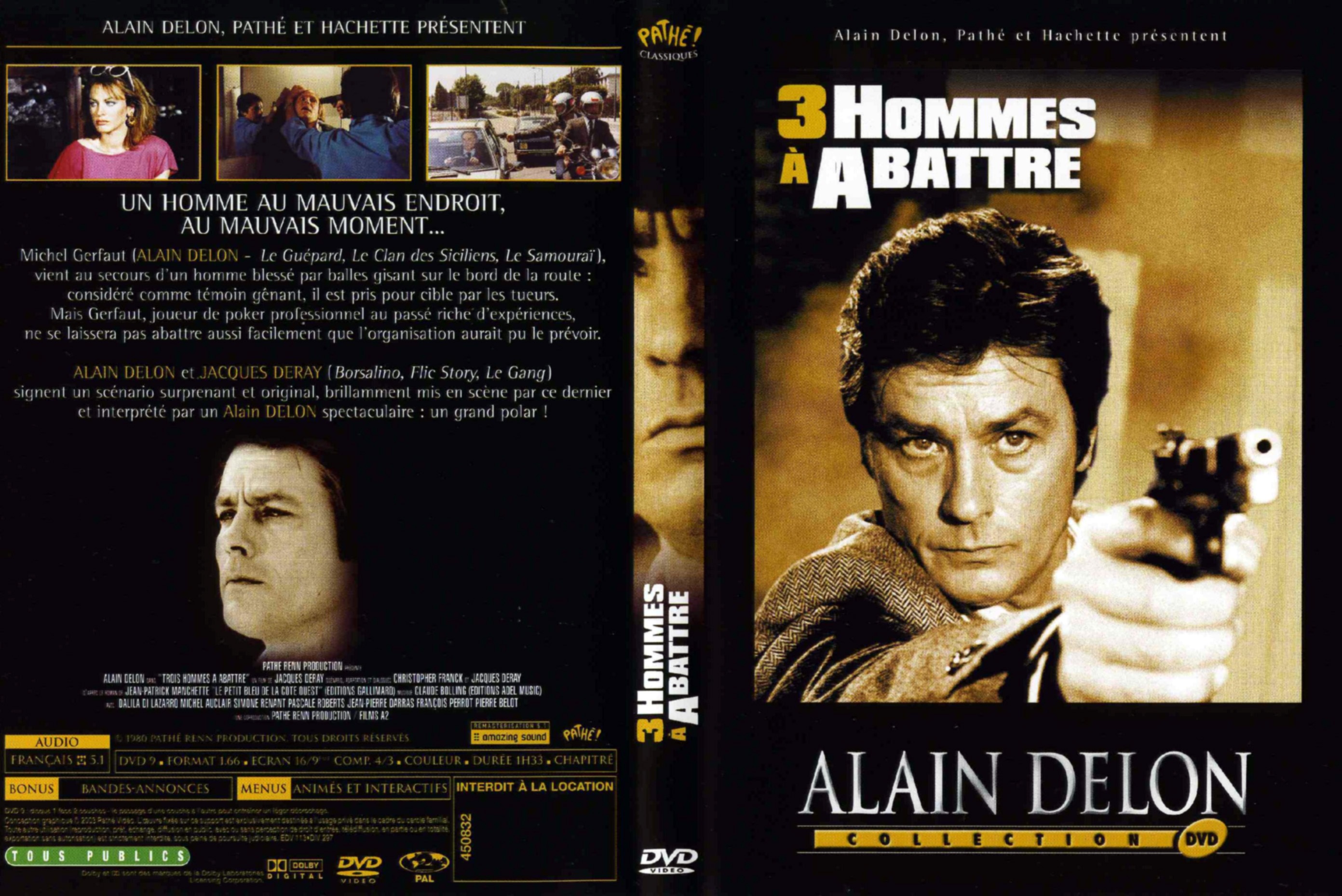 Jaquette DVD 3 hommes  abattre