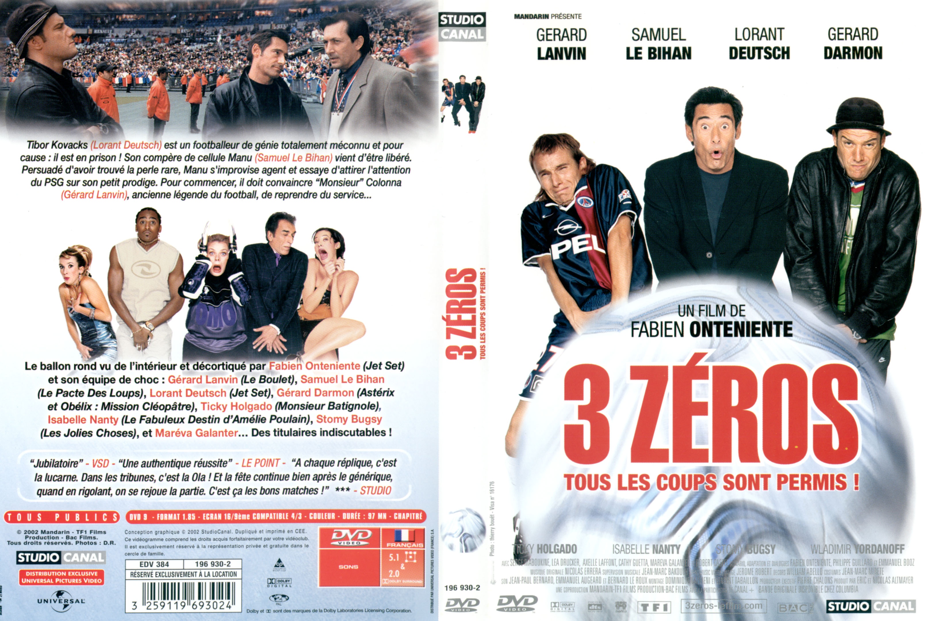 Jaquette DVD 3 zeros v2