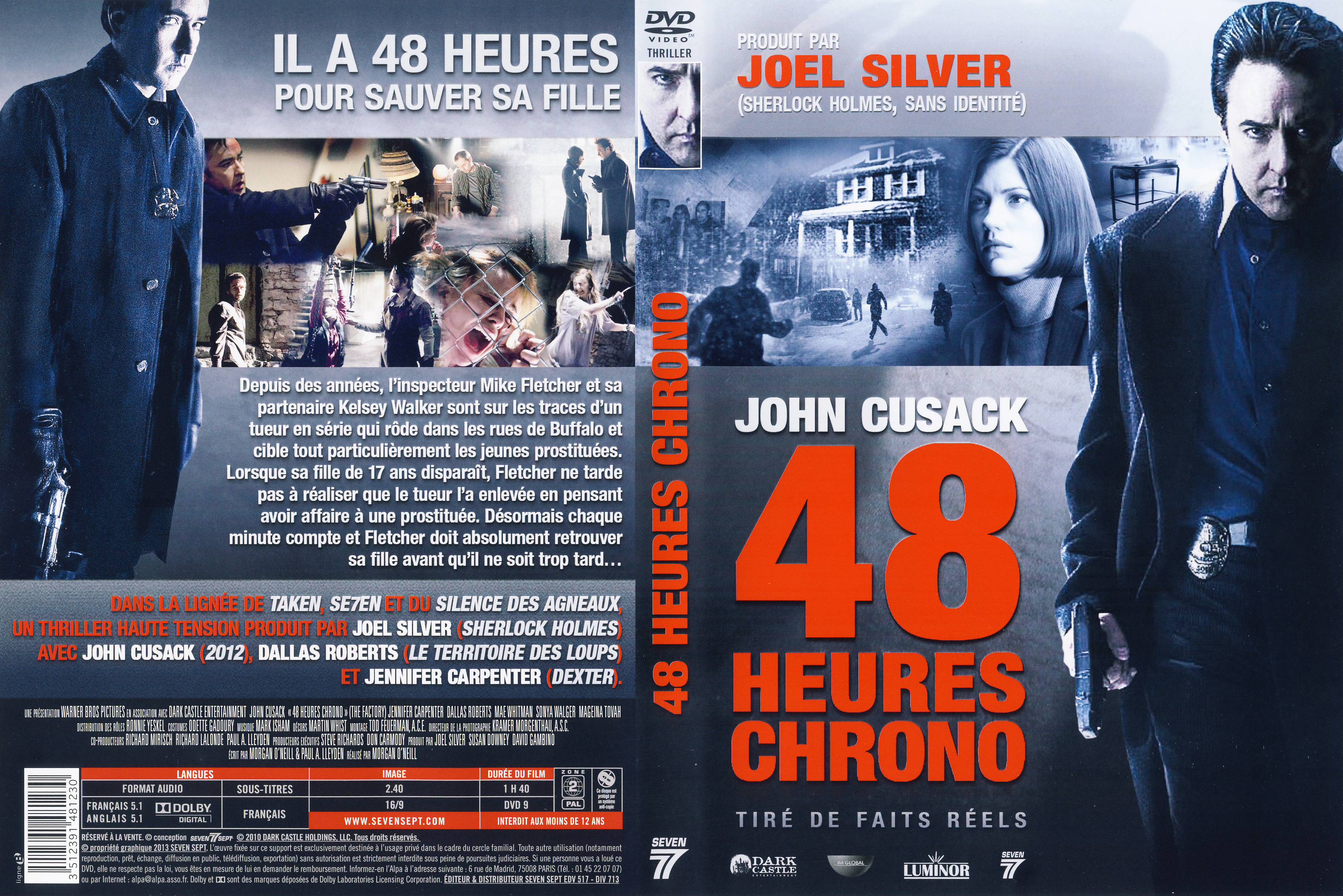 Jaquette DVD 48 Heures chrono