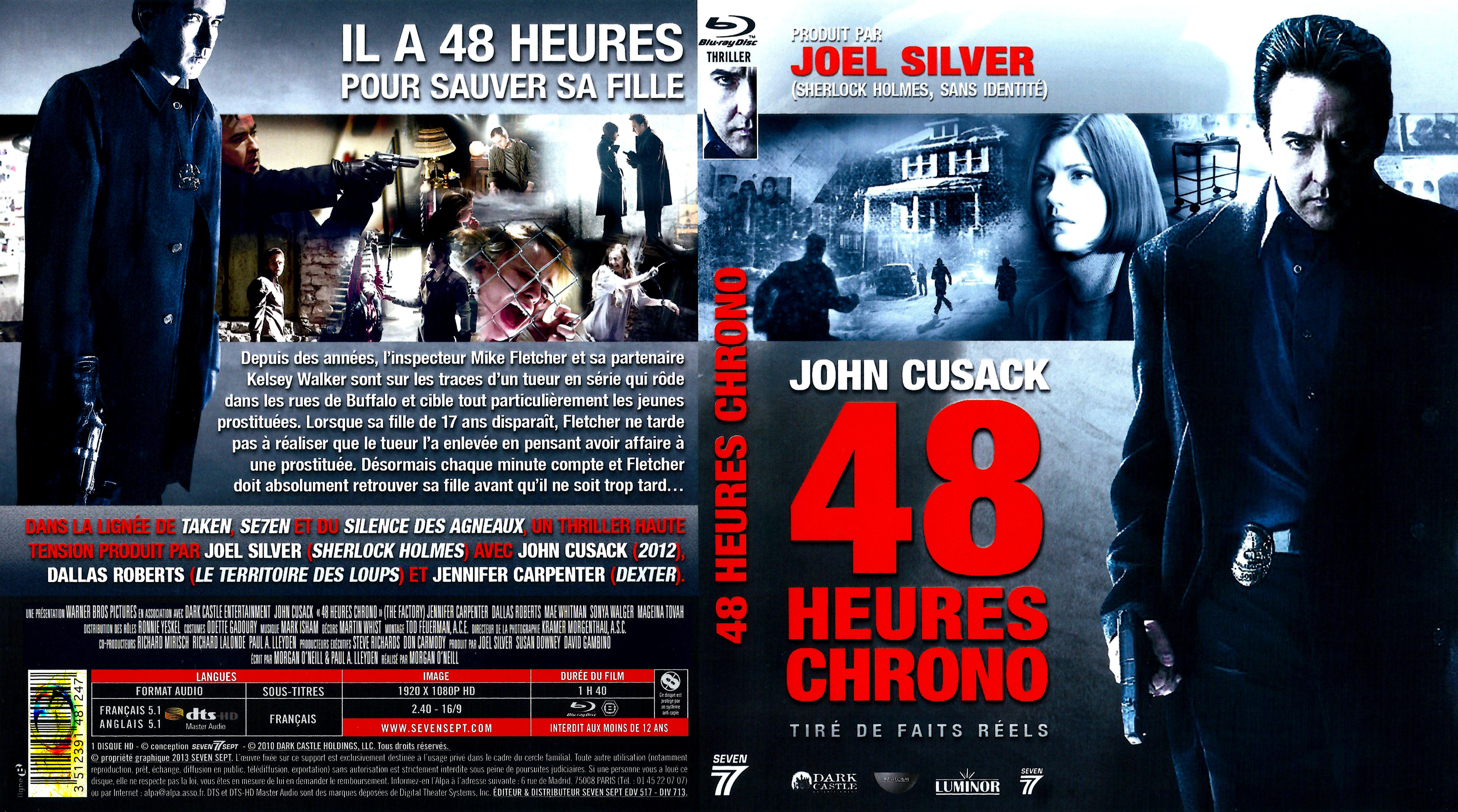 Jaquette DVD 48 Heures chrono (BLU-RAY)