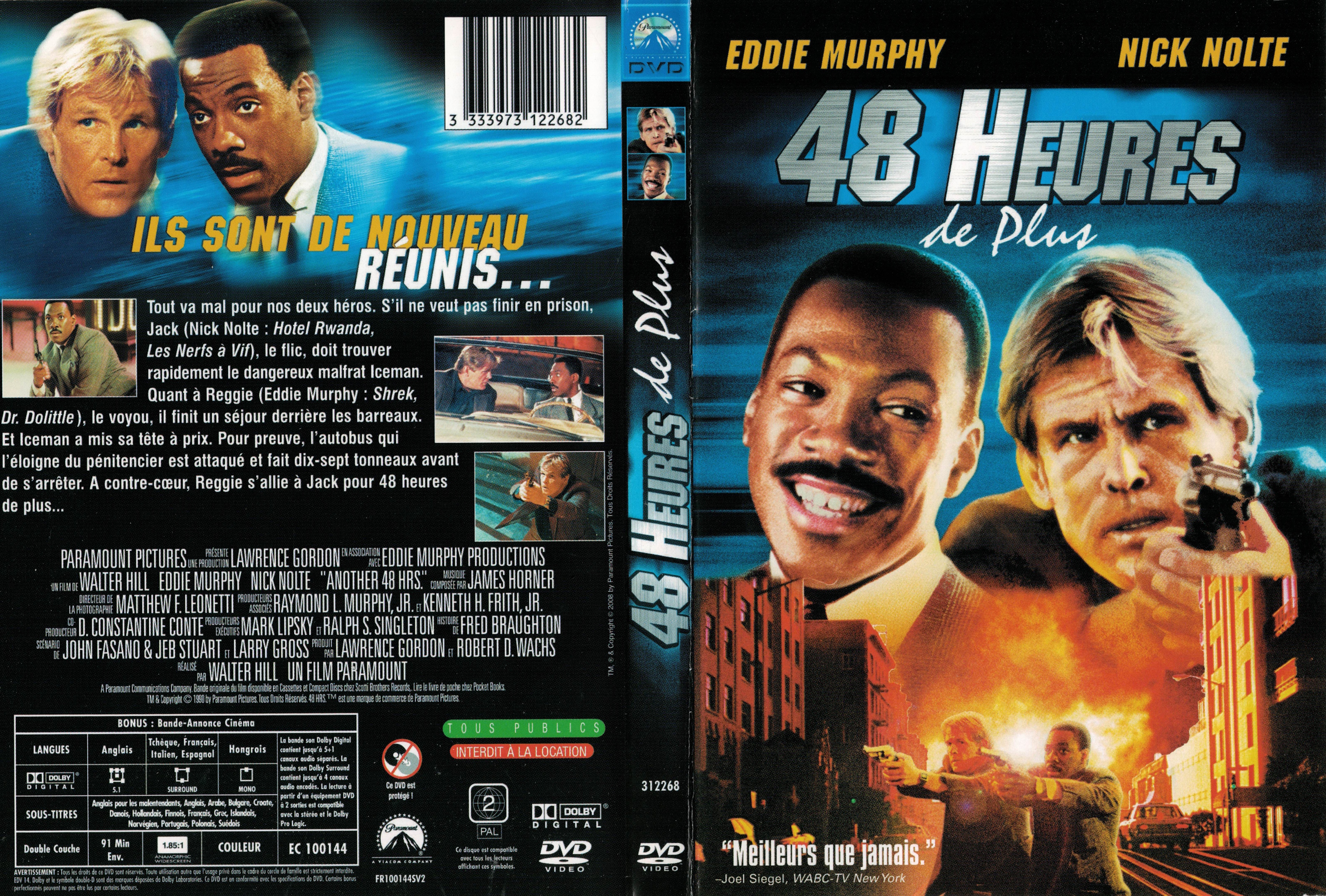 Jaquette DVD 48 Heures de plus v2