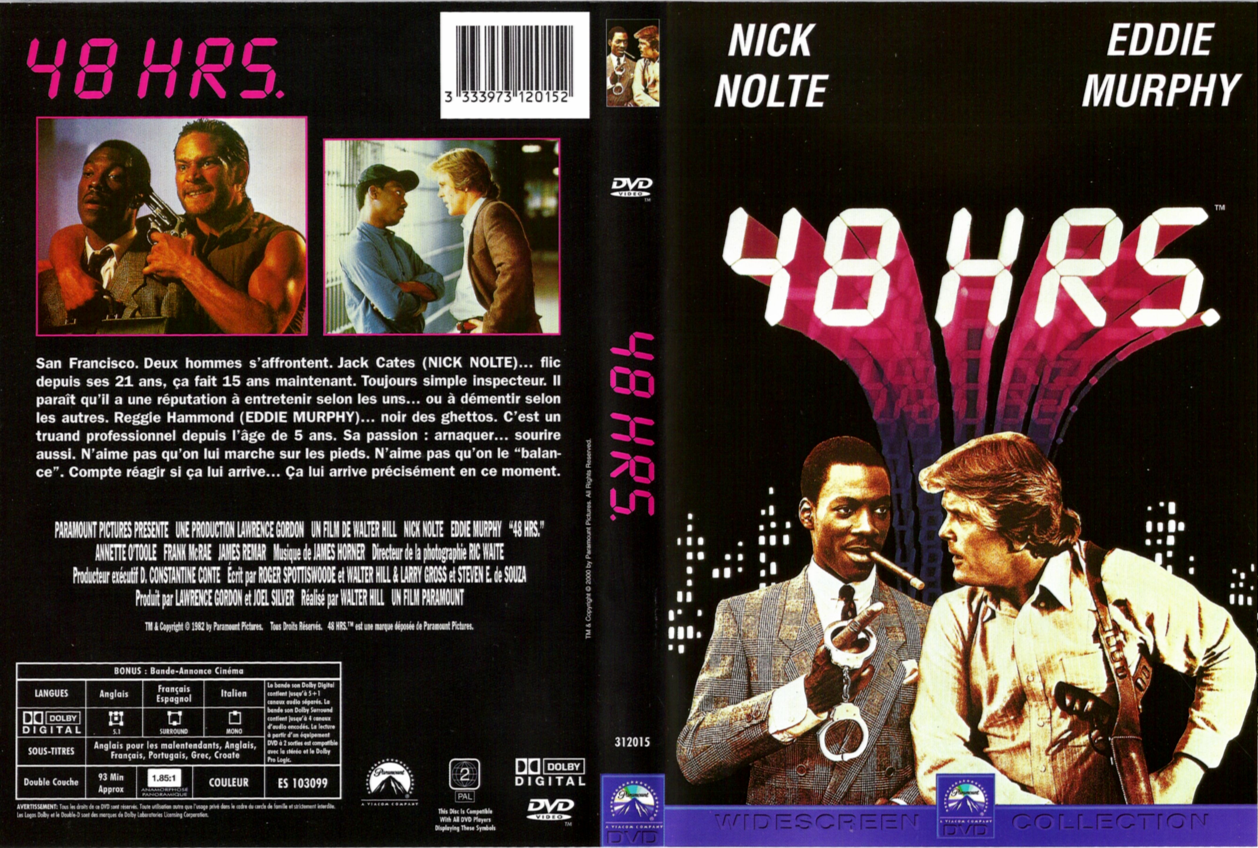 Jaquette DVD 48 heures