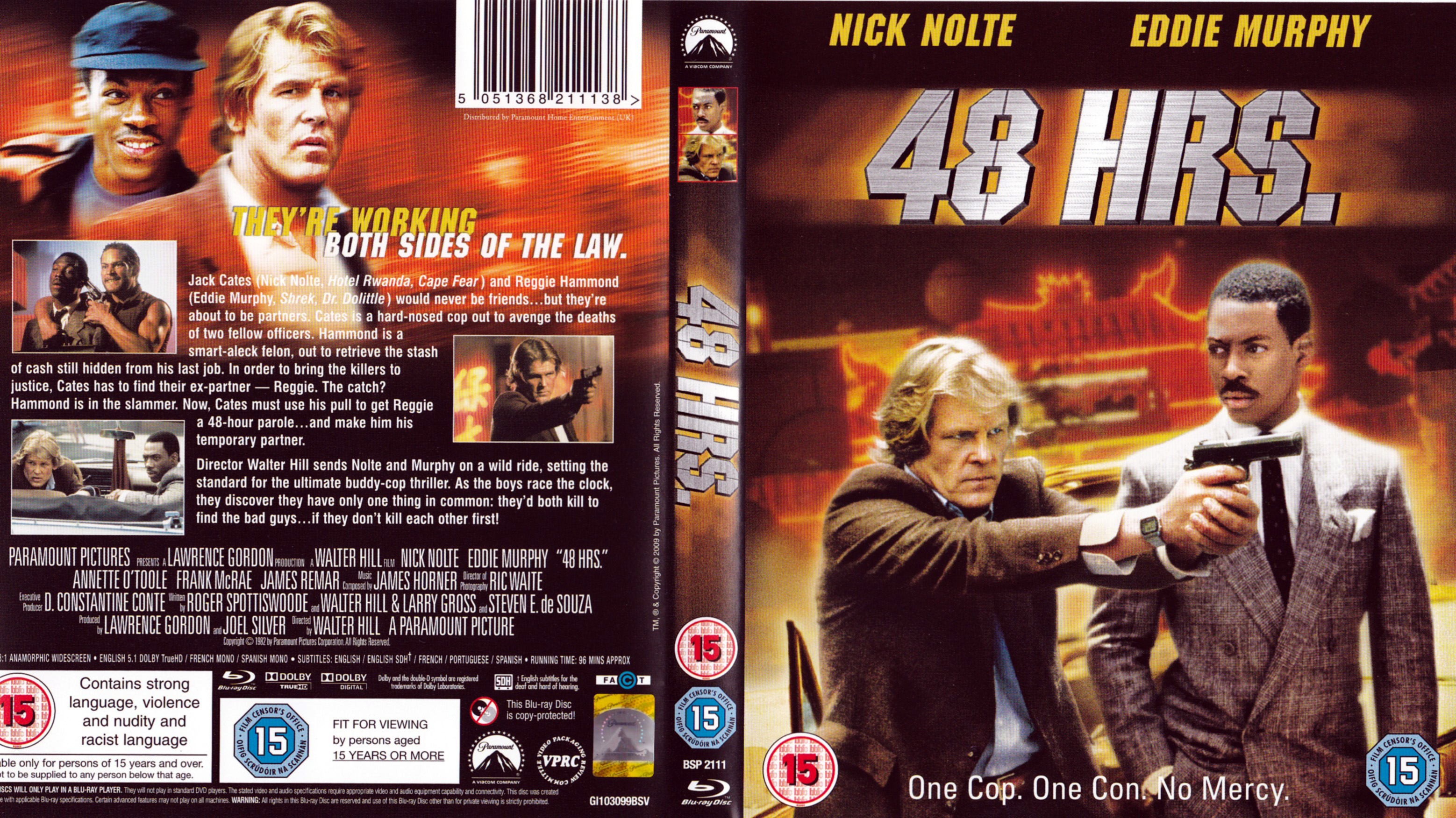 Jaquette DVD 48 heures Zone 1 (BLU-RAY)