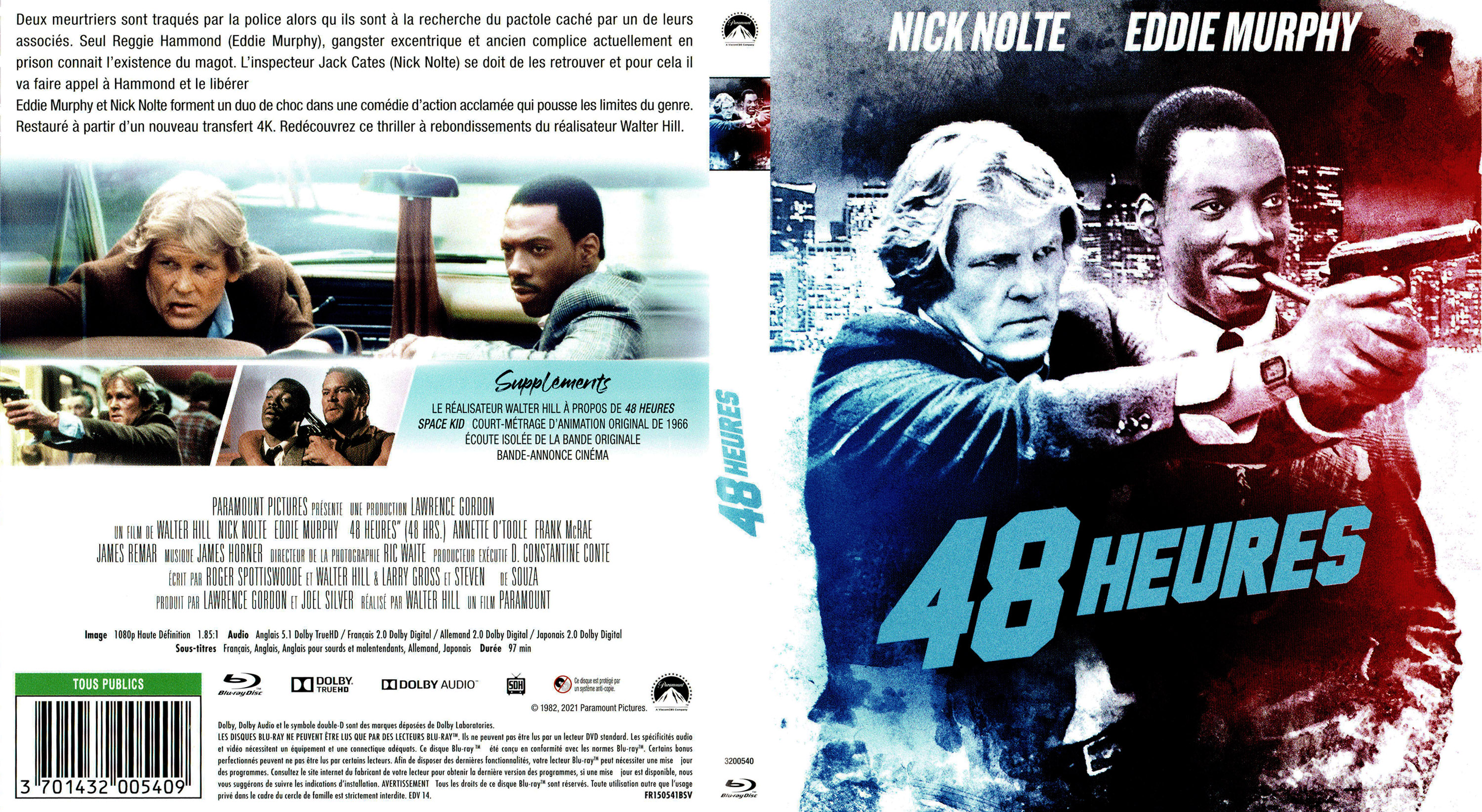 Jaquette DVD 48 heures (BLU-RAY)