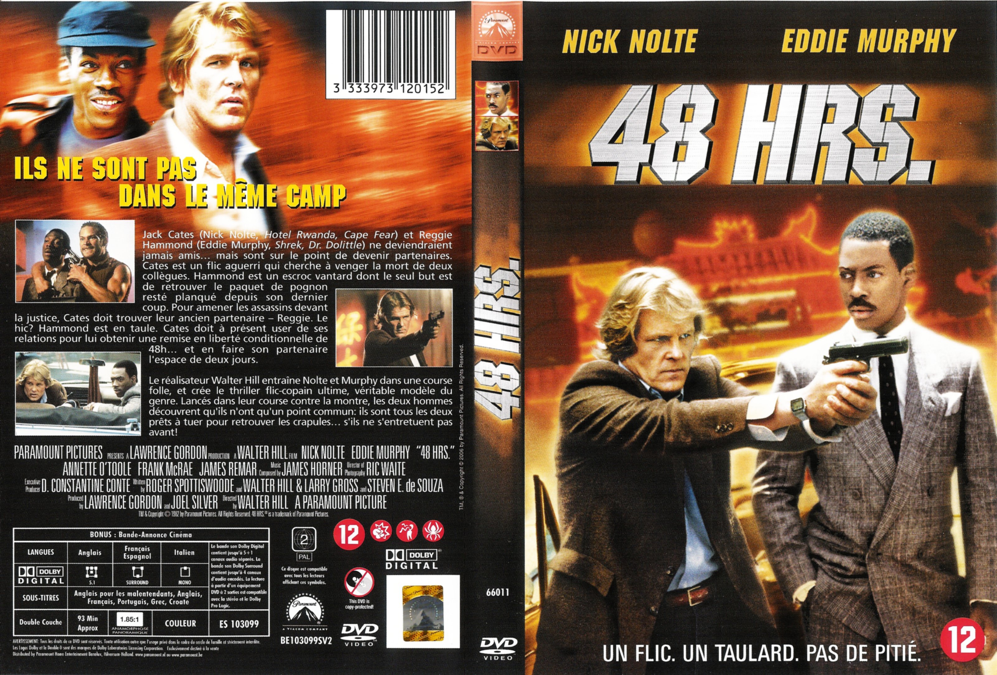 Jaquette DVD 48 heures v2