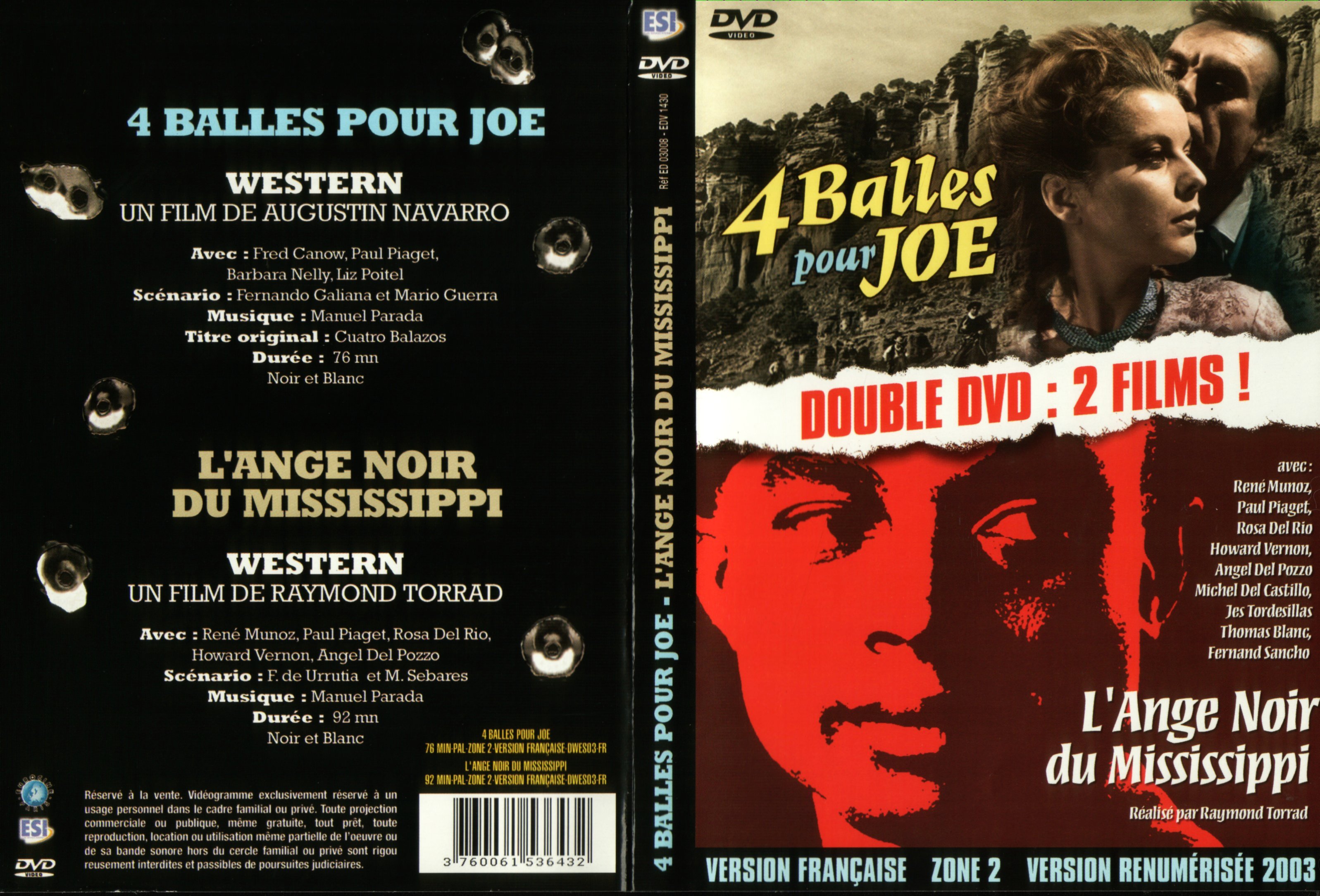 Jaquette DVD 4 balles pour Joe + l