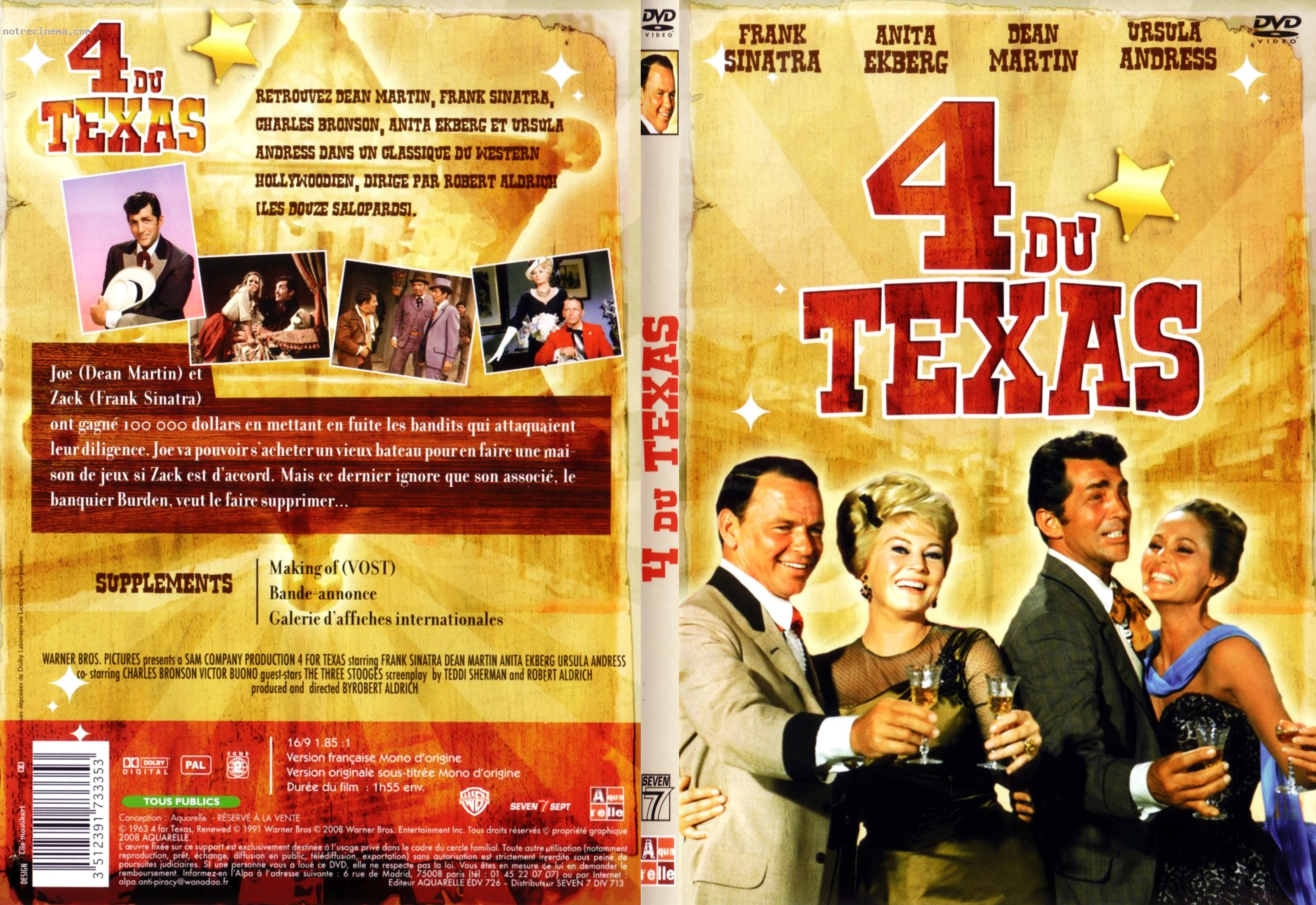 Jaquette DVD 4 du Texas