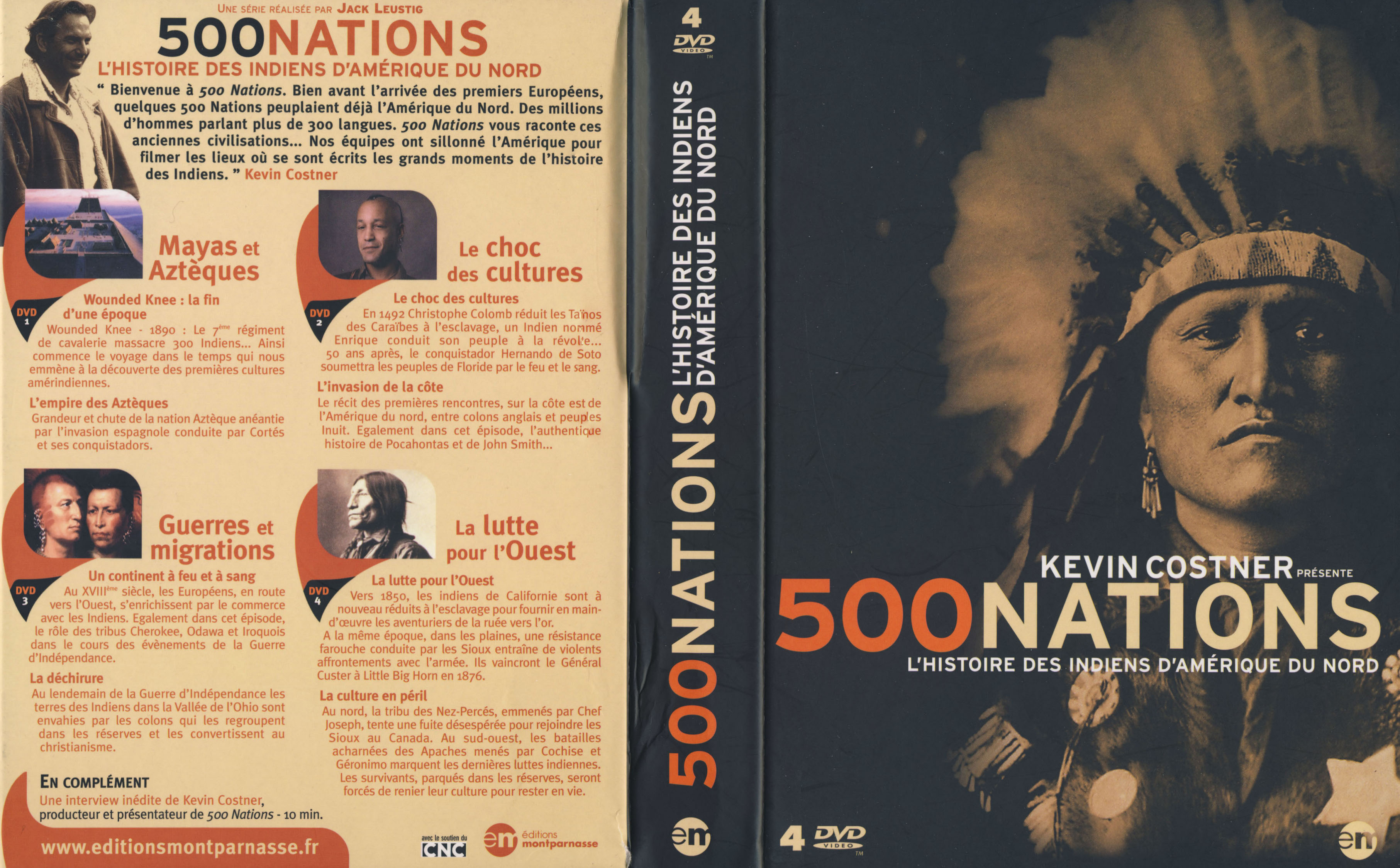 Jaquette DVD 500 nations COFFRET