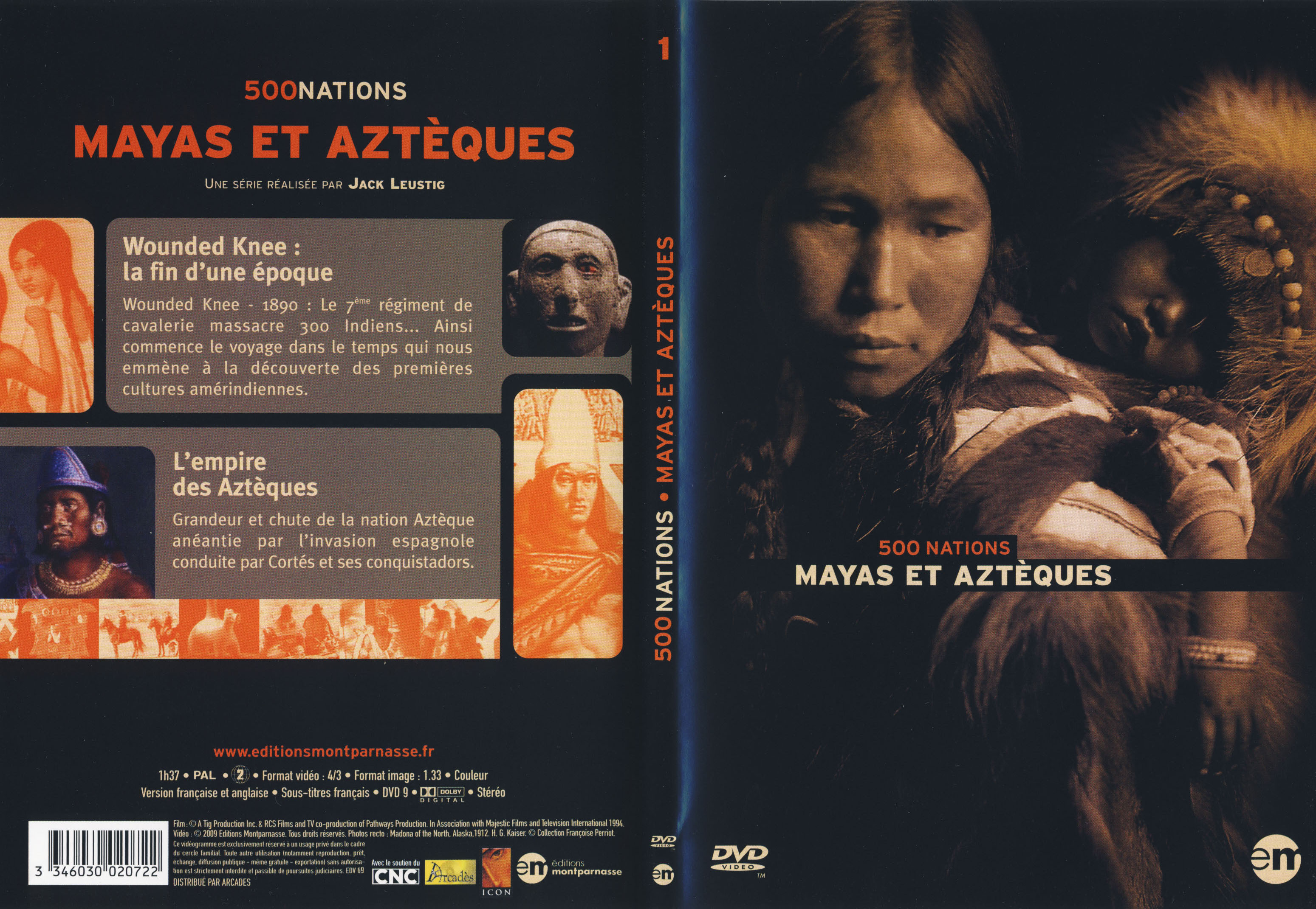 Jaquette DVD 500 nations DVD 1