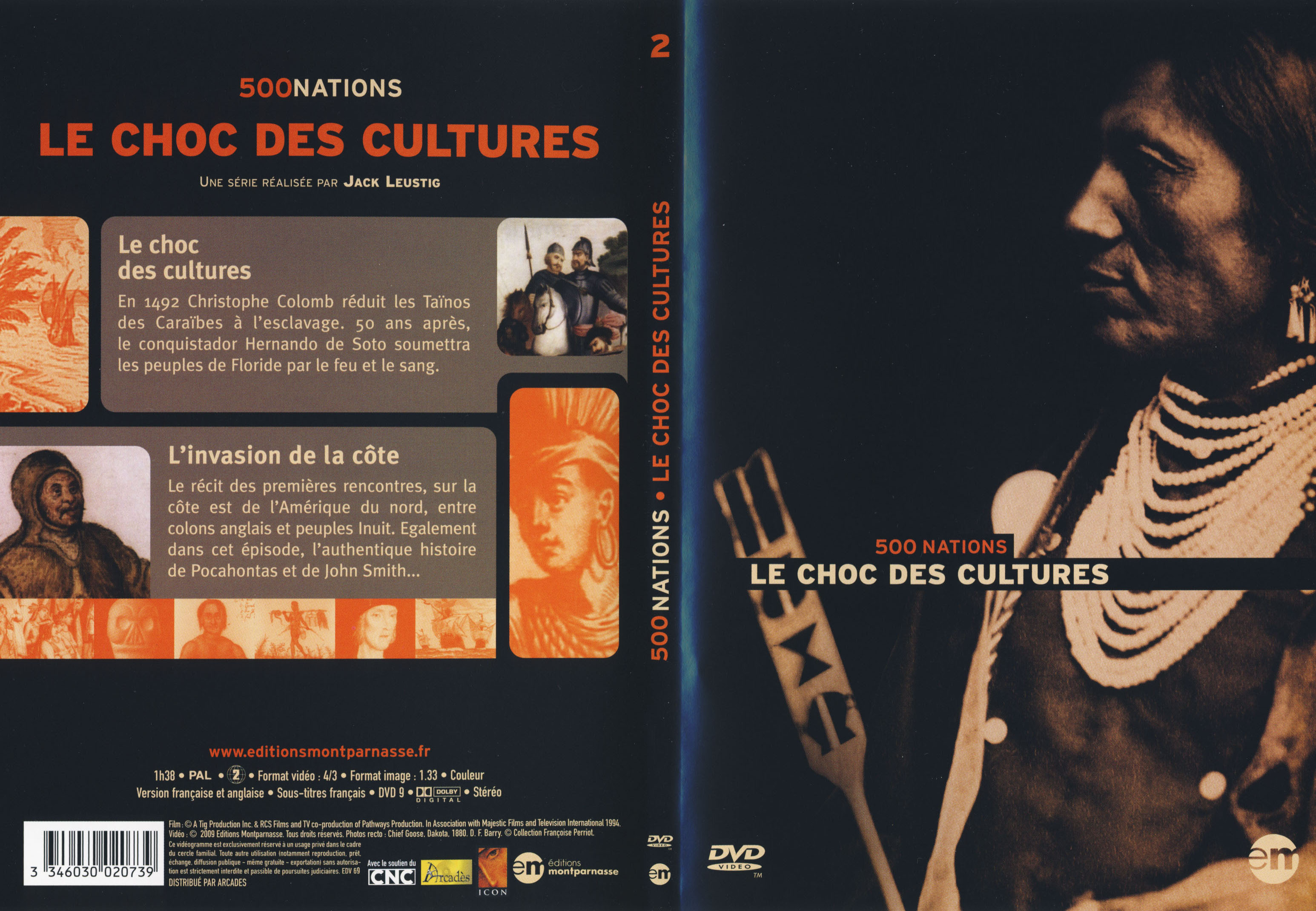 Jaquette DVD 500 nations DVD 2