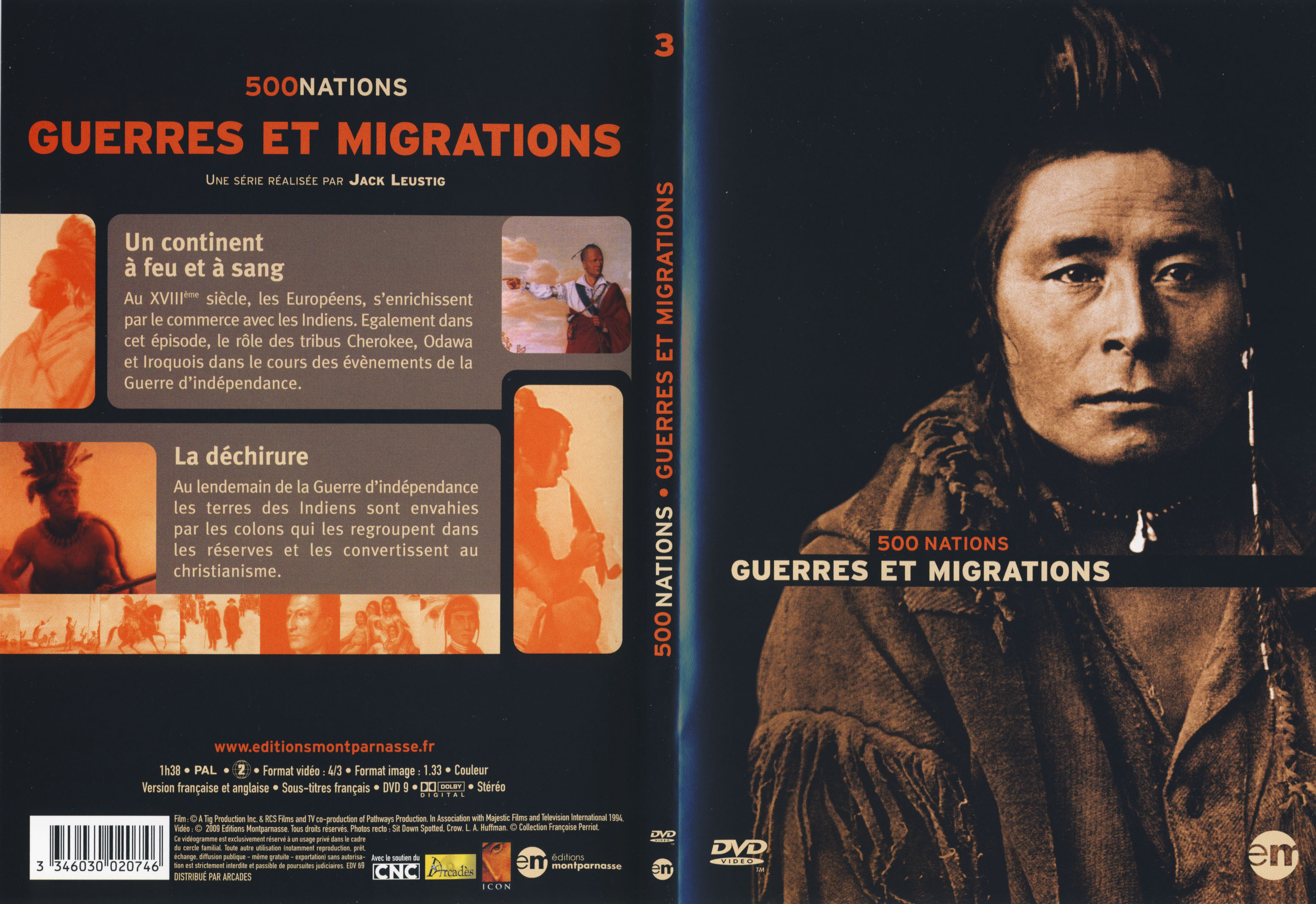 Jaquette DVD 500 nations DVD 3
