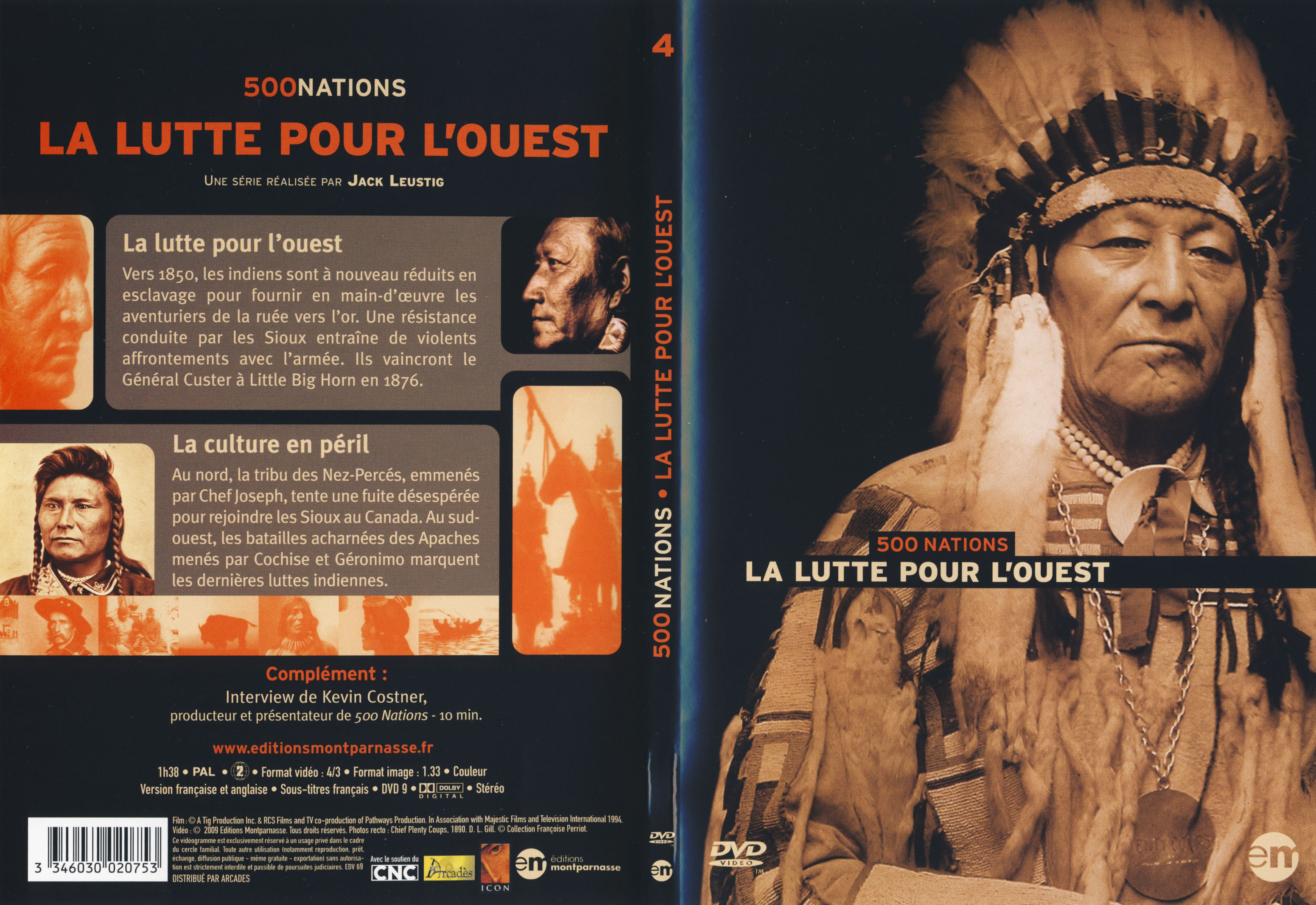 Jaquette DVD 500 nations DVD 4