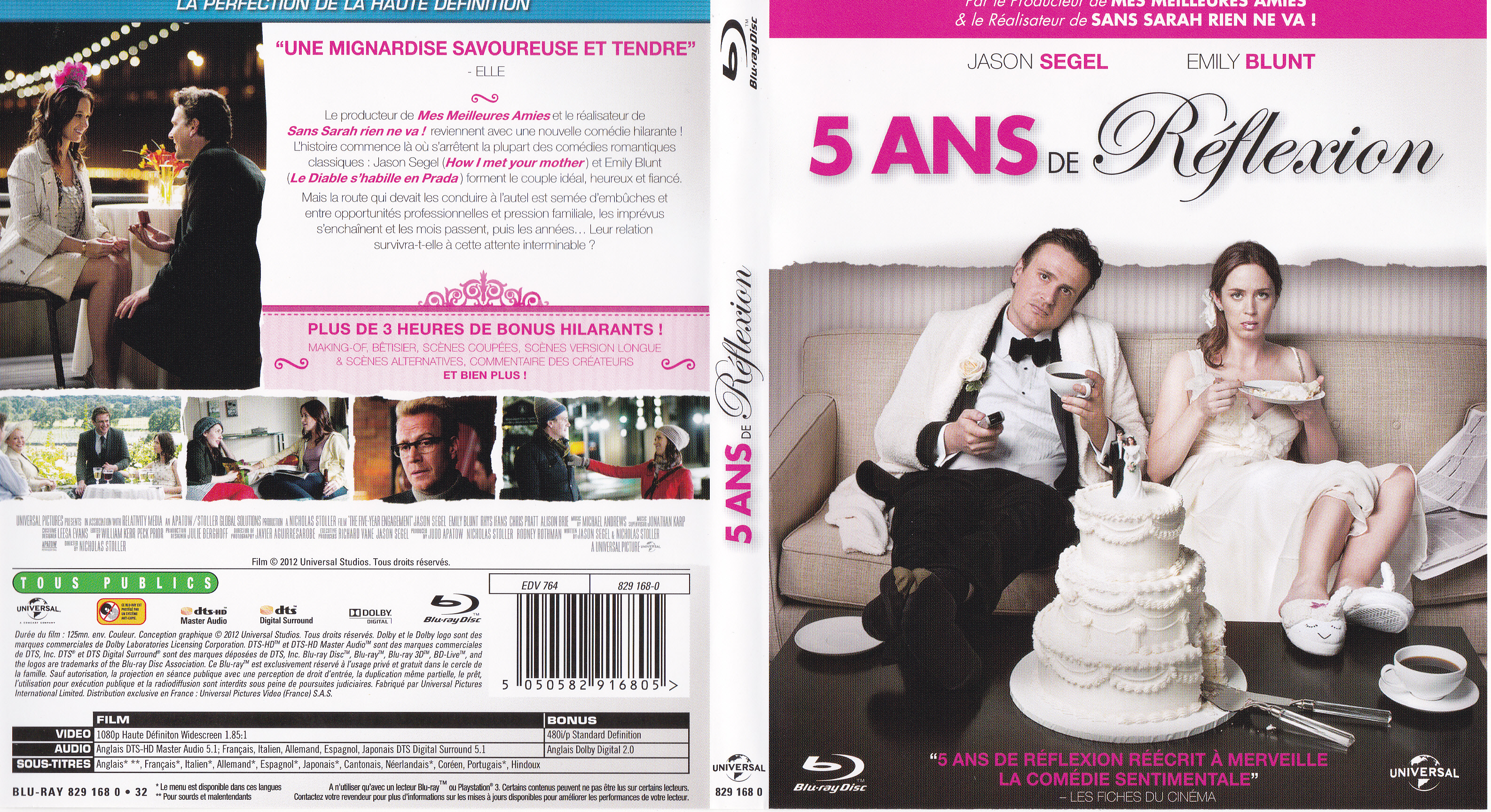 Jaquette DVD 5 ans de Rflexion (BLU-RAY)