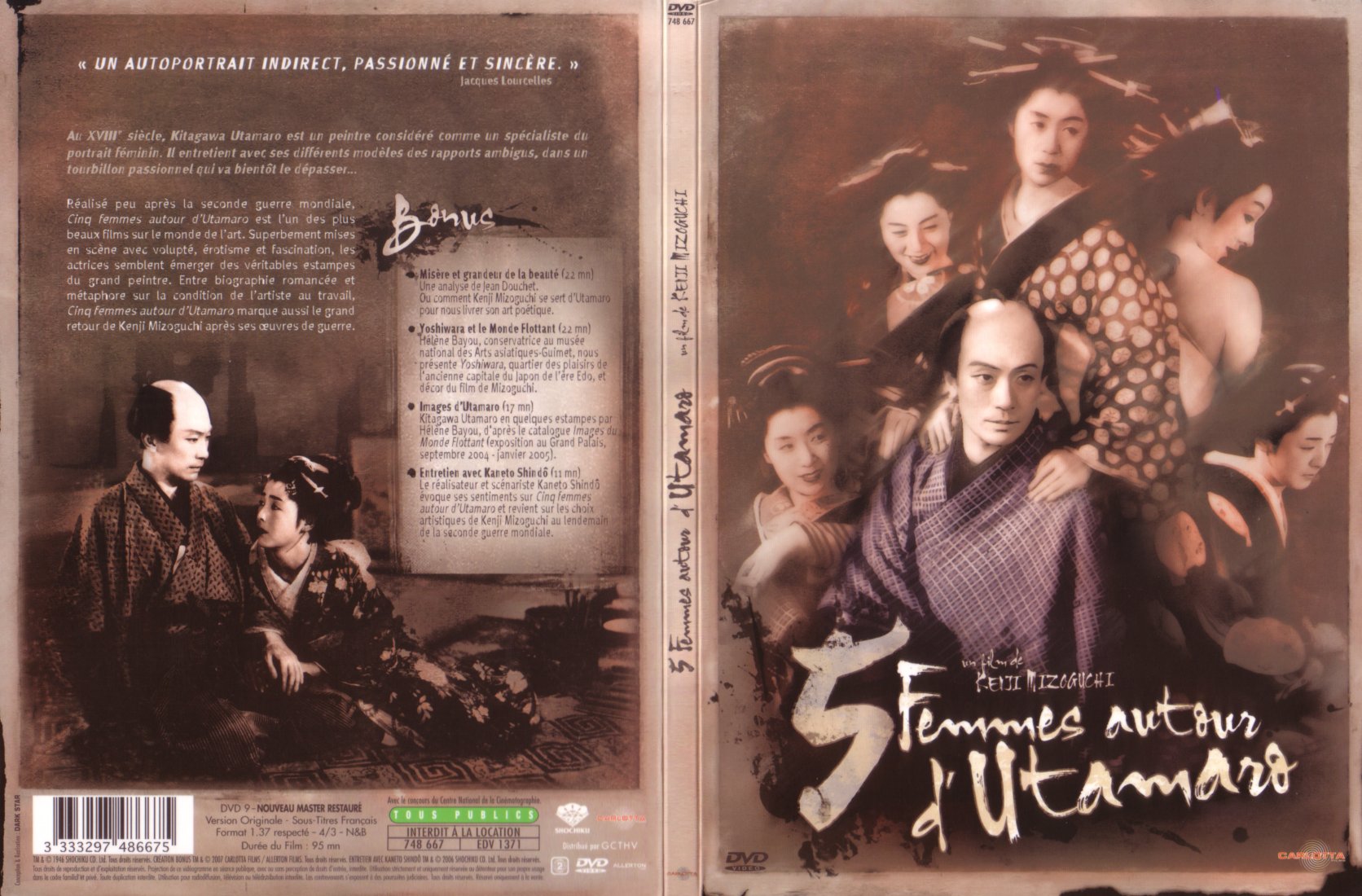 Jaquette DVD 5 femmes autour d