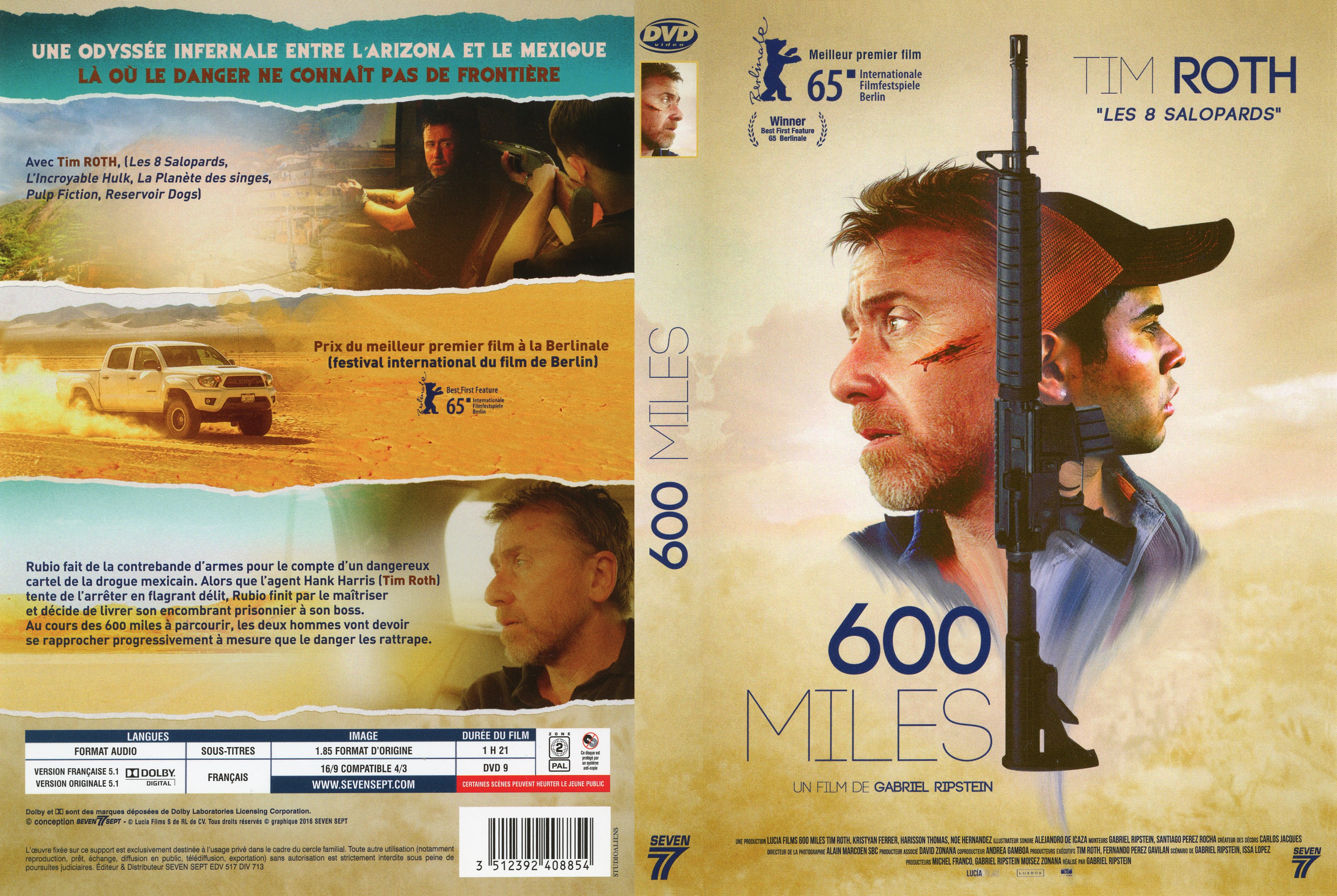 Jaquette DVD 600 Miles