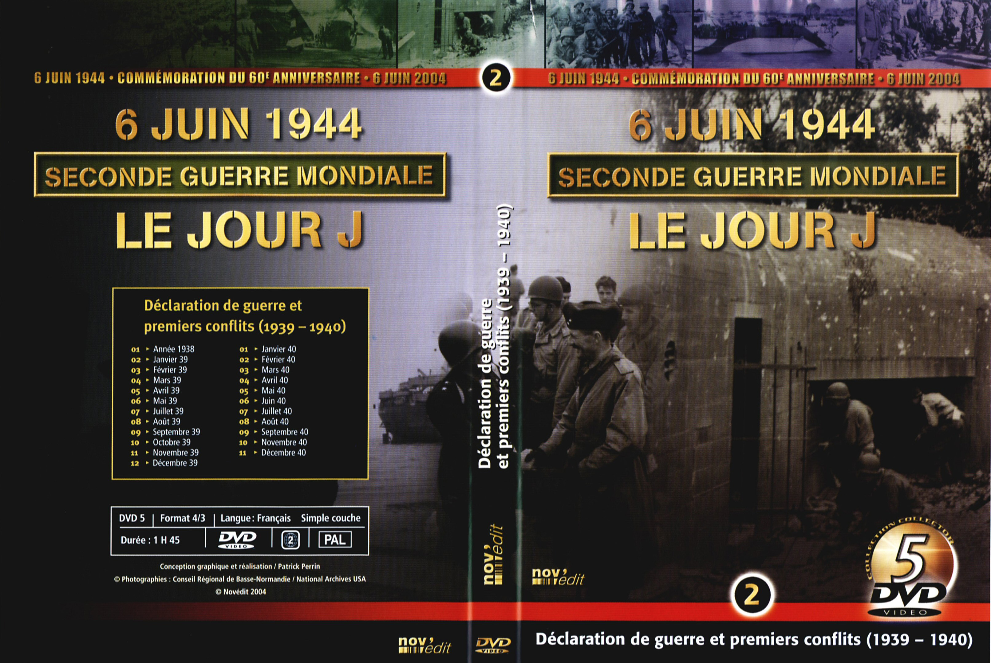 Jaquette DVD 6 juin 1944 vol 2