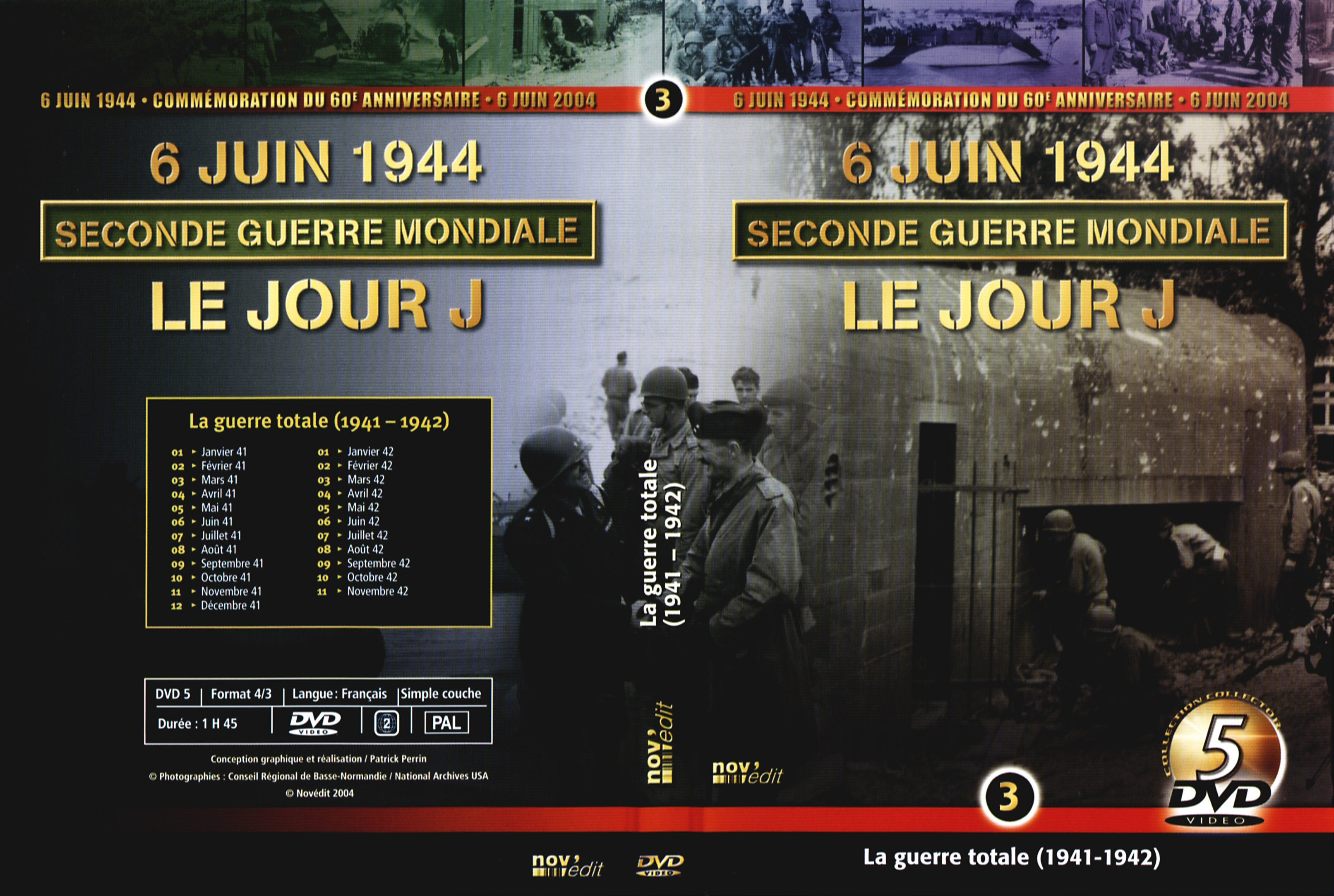 Jaquette DVD 6 juin 1944 vol 3