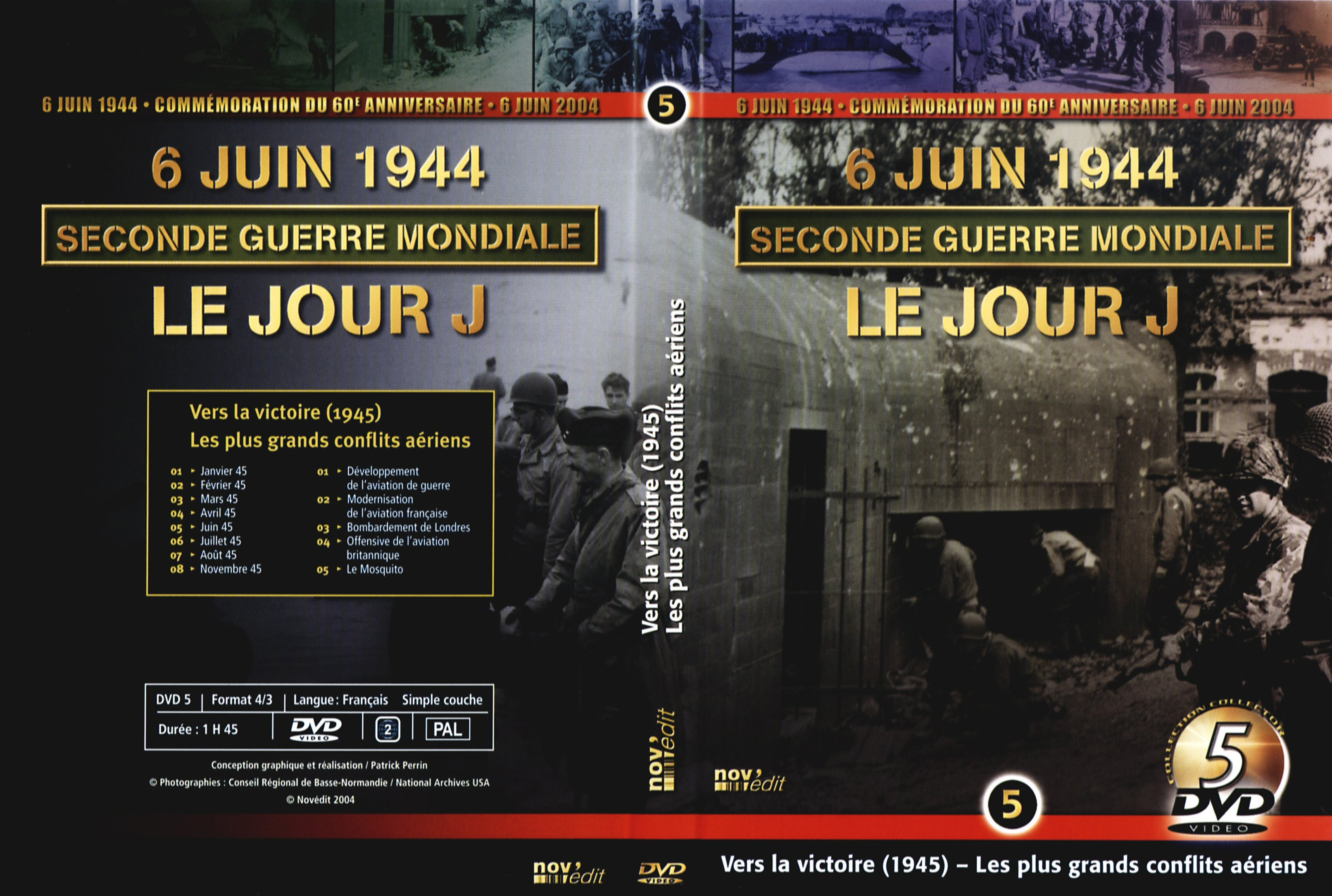 Jaquette DVD 6 juin 1944 vol 5