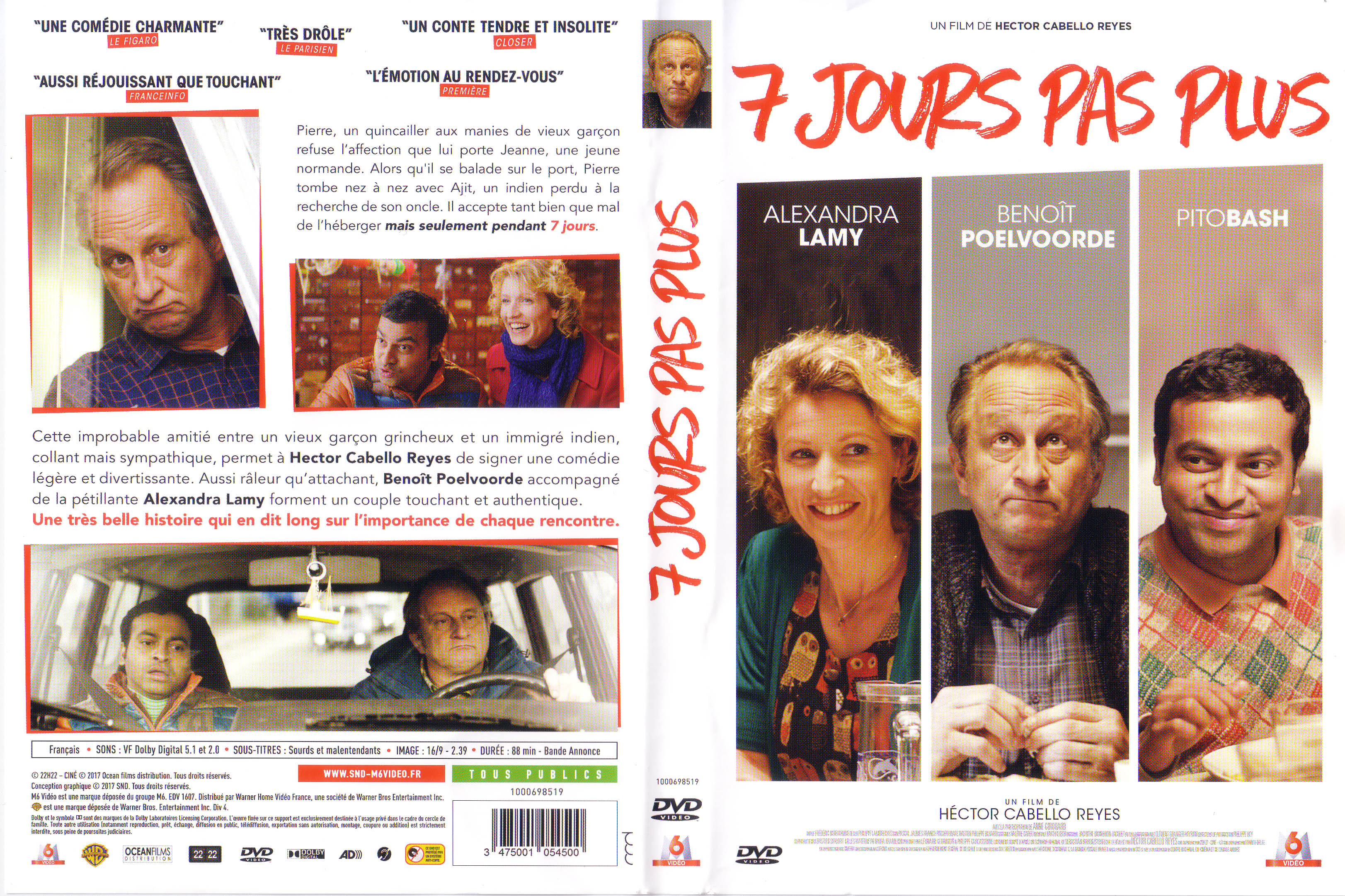 Jaquette DVD 7 jours pas plus