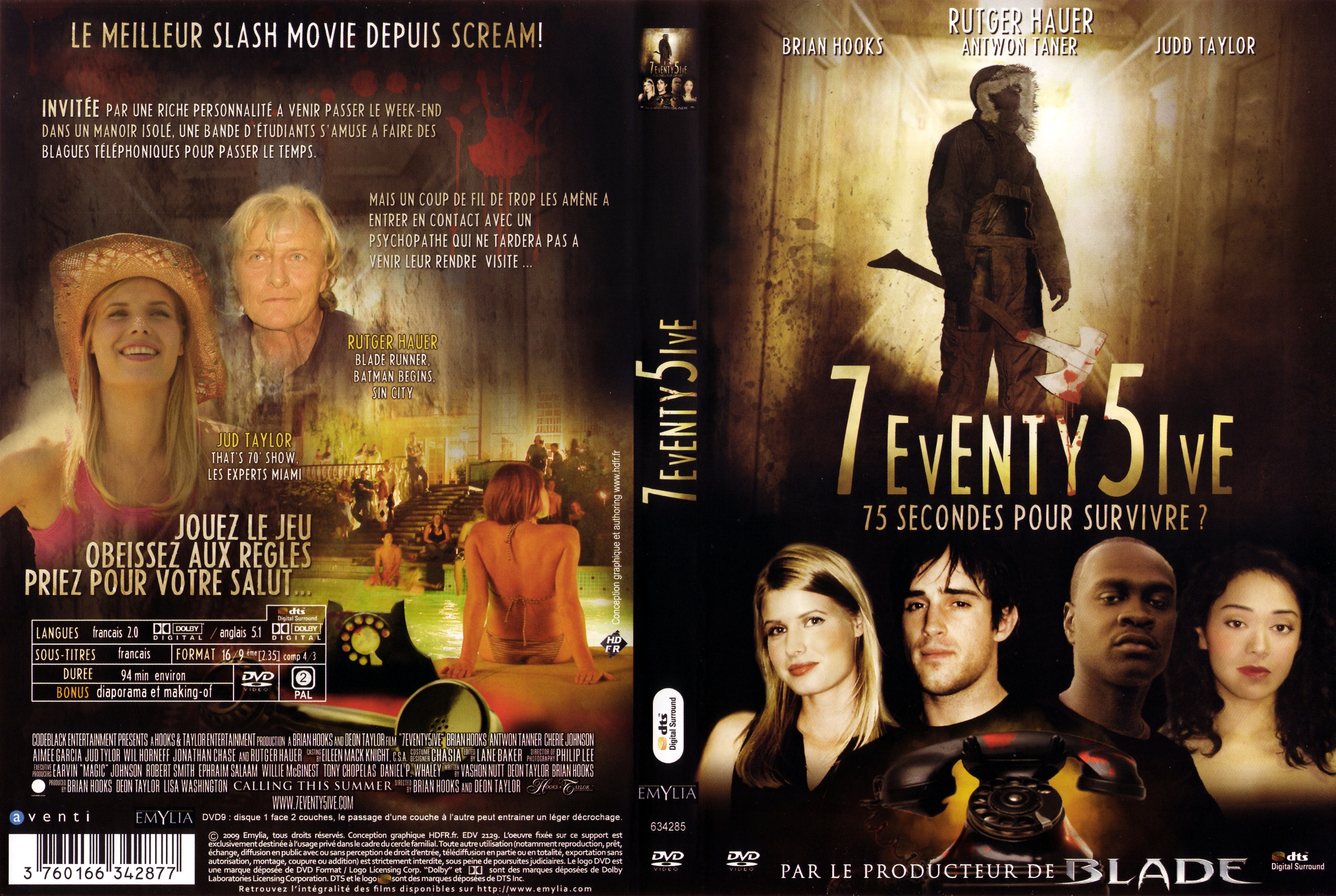 Jaquette DVD 7eventy 5ive - Seventy Five