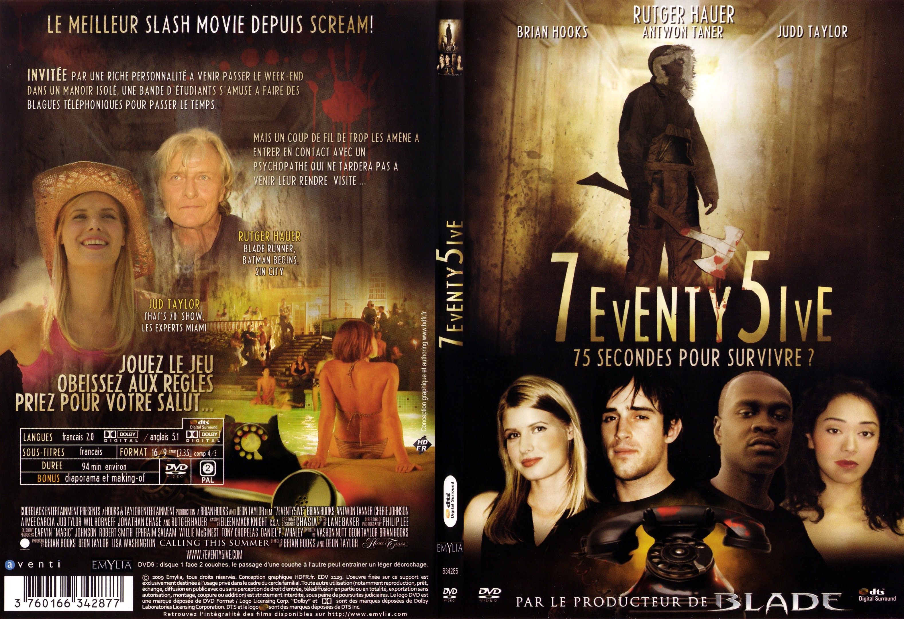 Jaquette DVD 7eventy 5ive - Seventy Five - SLIM