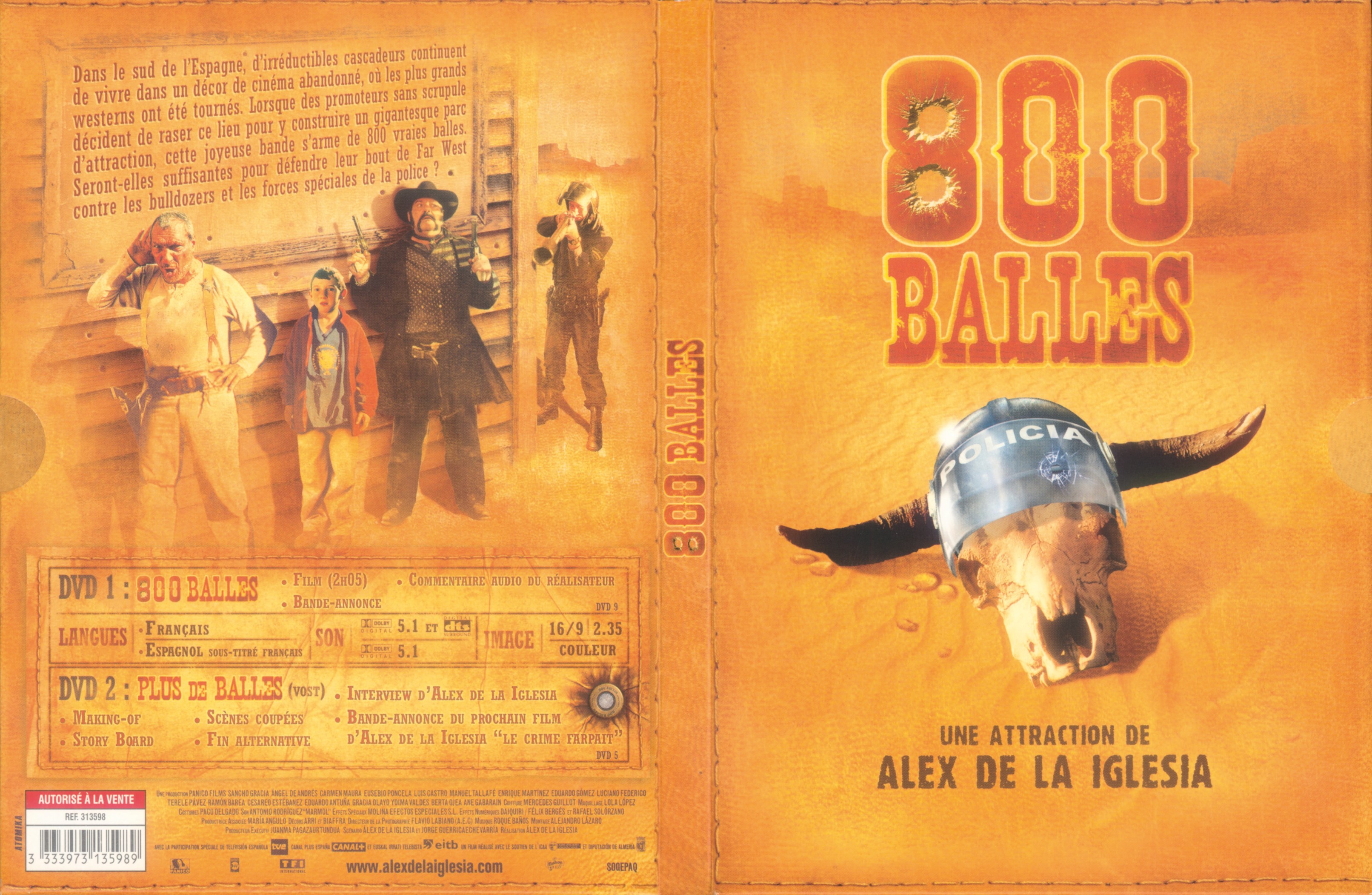 Jaquette DVD 800 balles