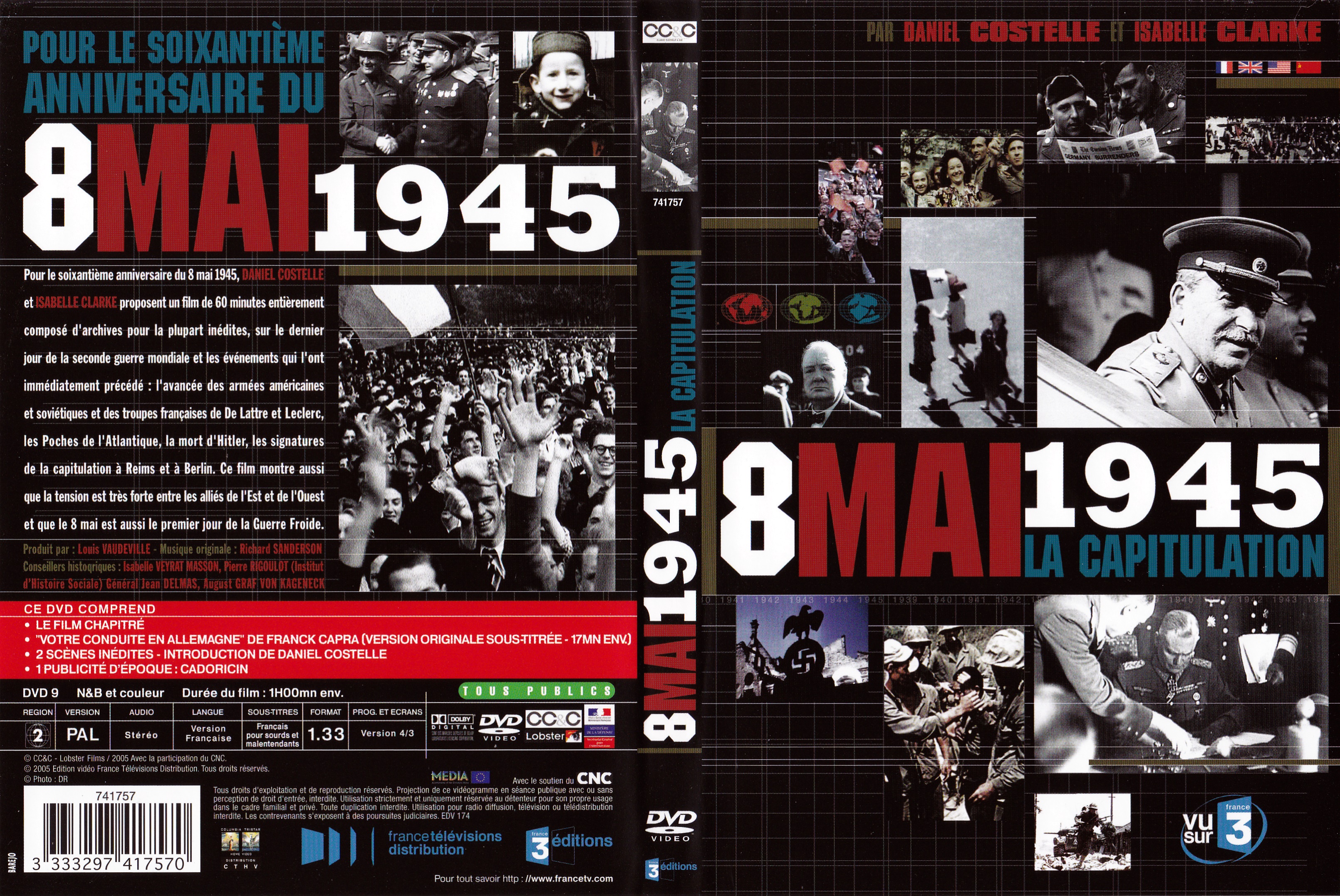 Jaquette DVD 8 Mai 1945 - La capitulation
