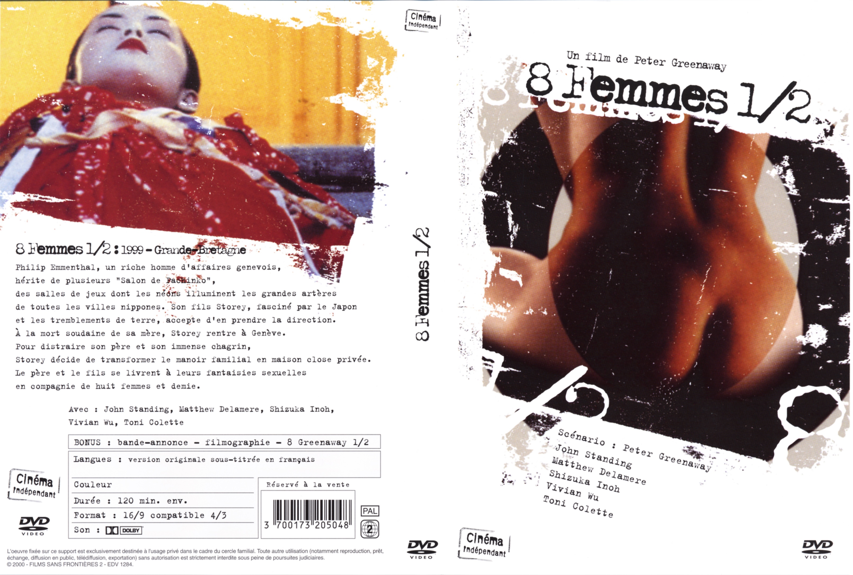 Jaquette DVD 8 femmes et demi