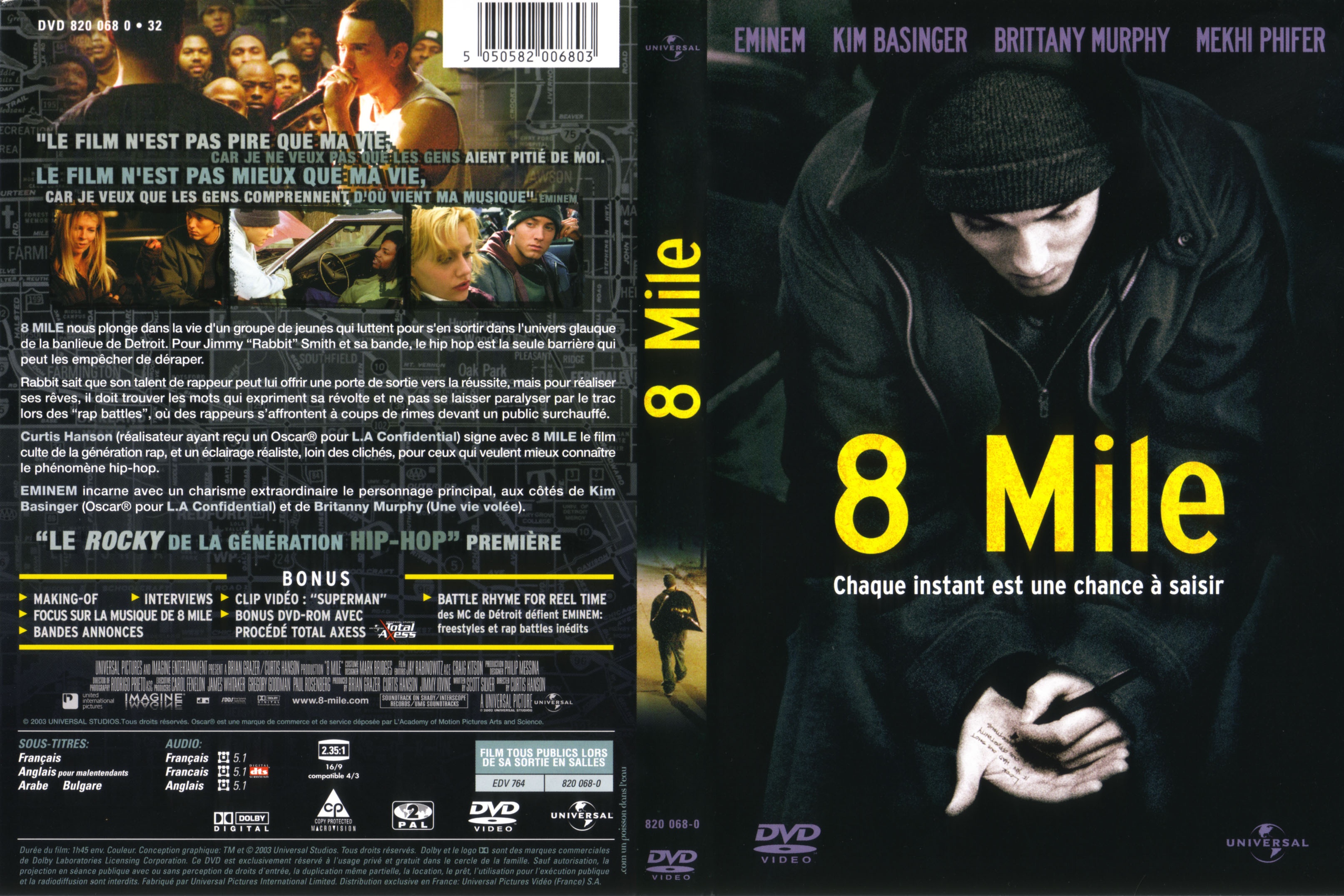 Jaquette DVD 8 mile