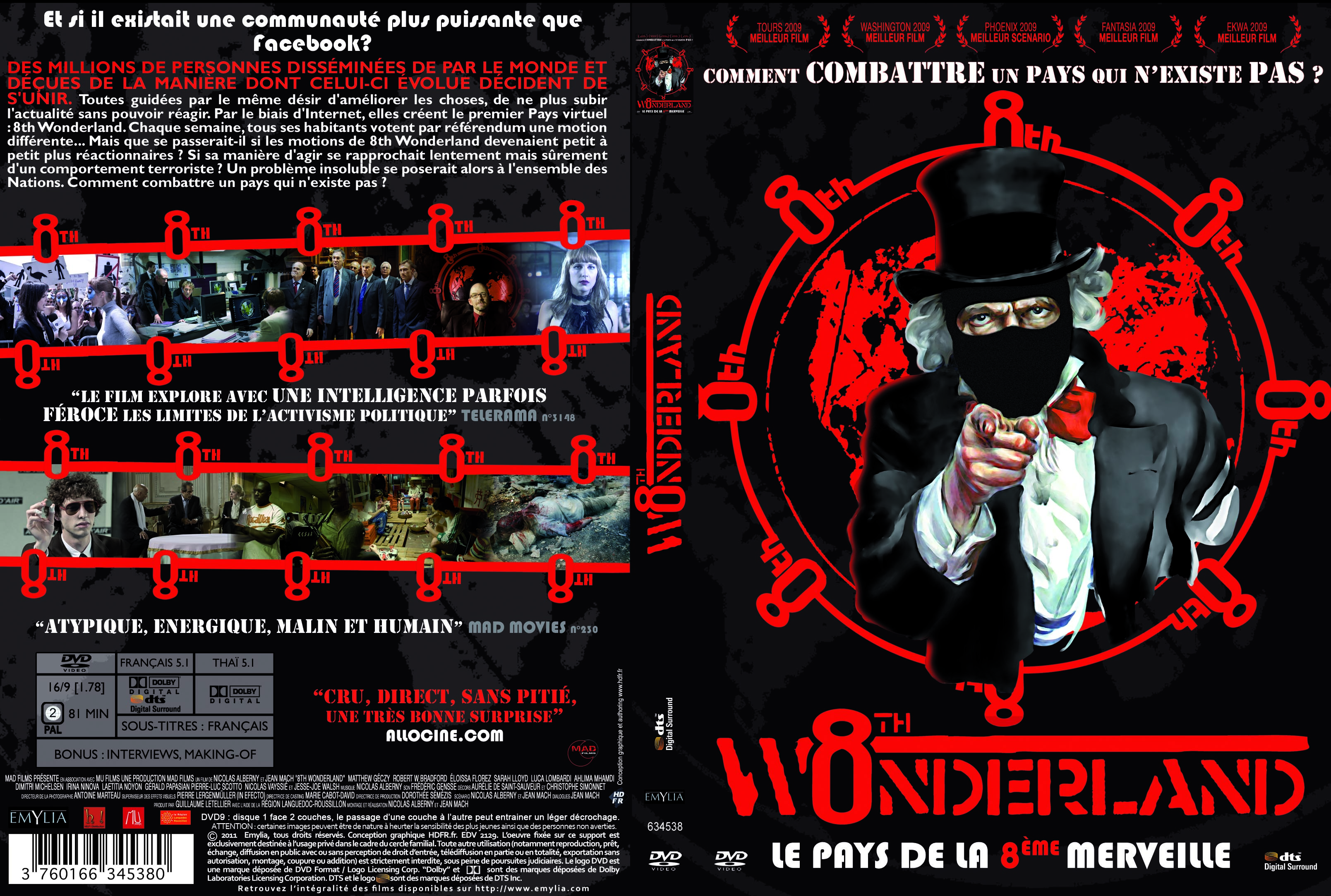 Jaquette DVD 8th wonderland
