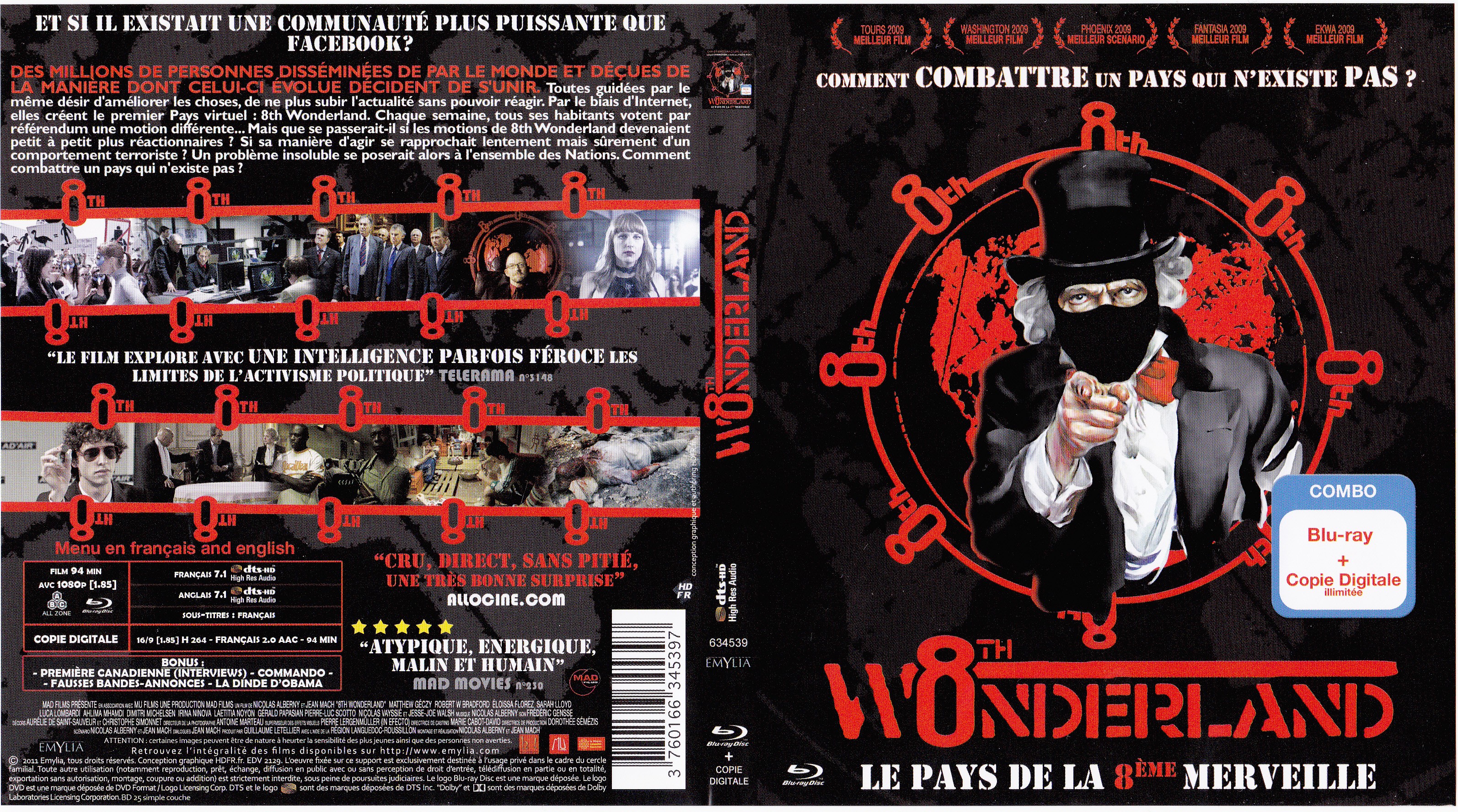 Jaquette DVD 8th wonderland (BLU-RAY)