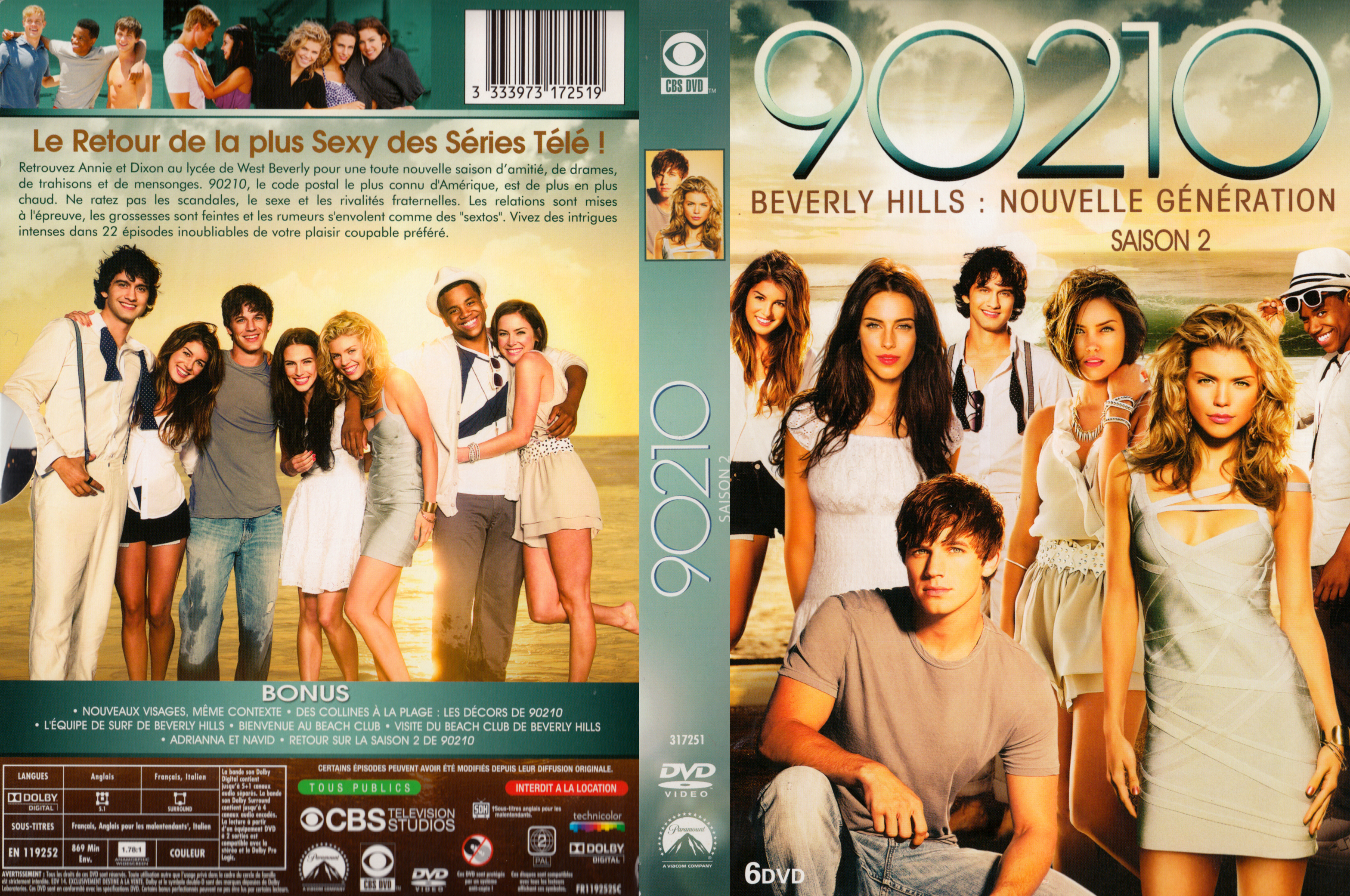 Jaquette DVD 90210 Saison 2 COFFRET