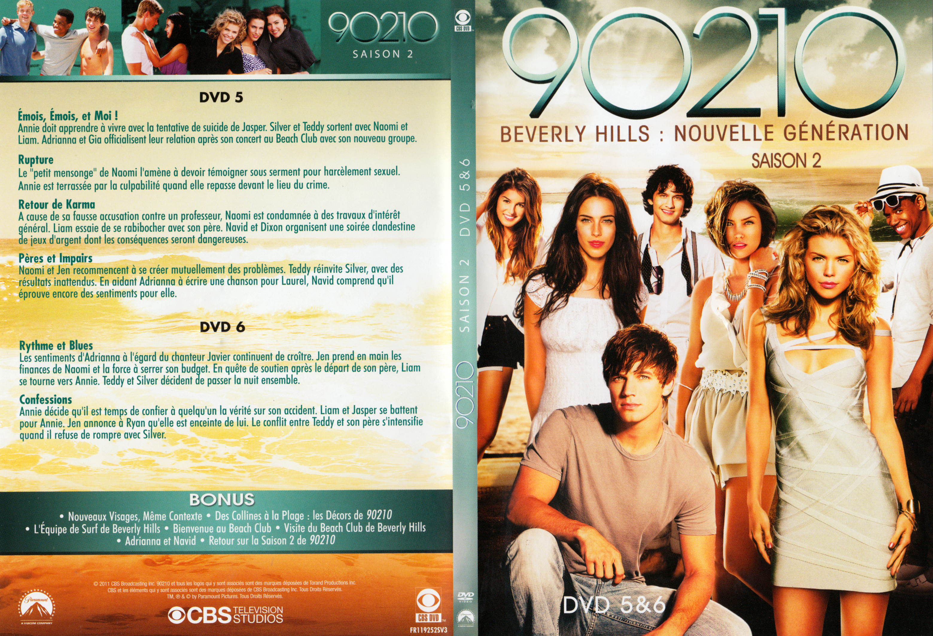 Jaquette DVD 90210 Saison 2 DVD 3