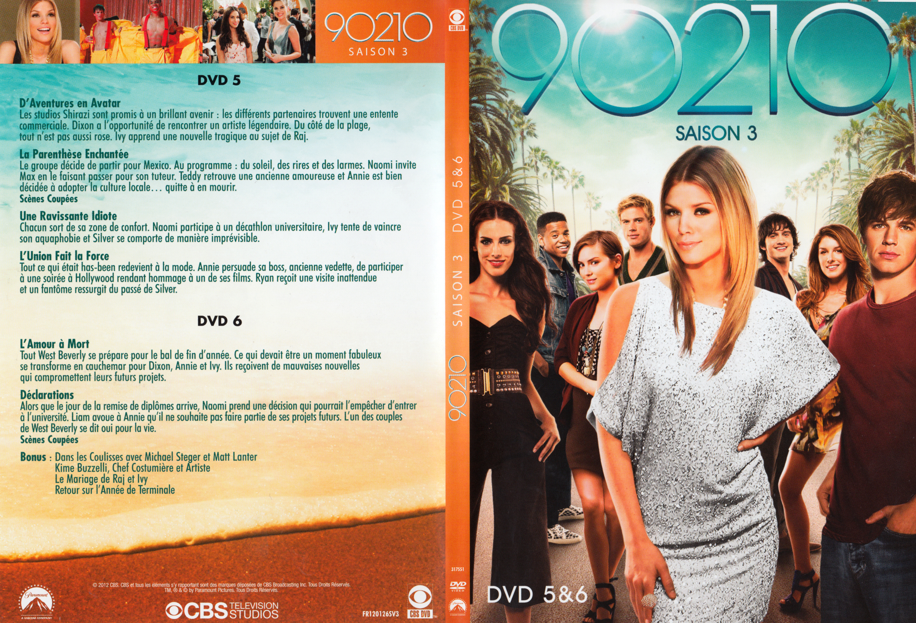 Jaquette DVD 90210 Saison 3 DVD 3